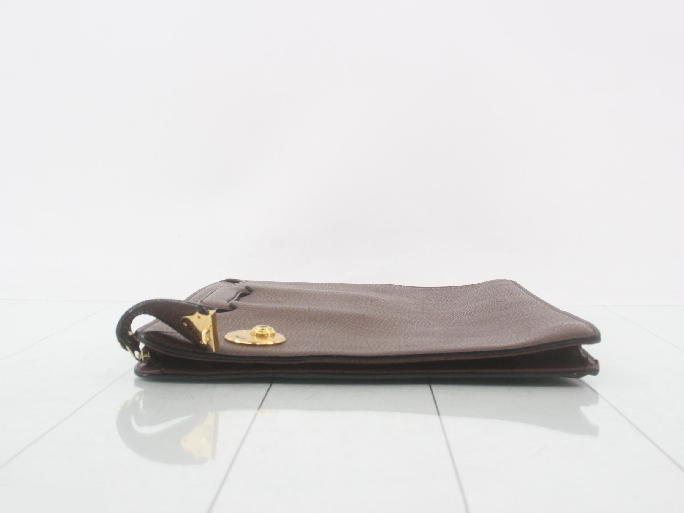 Leather business bag — view 4