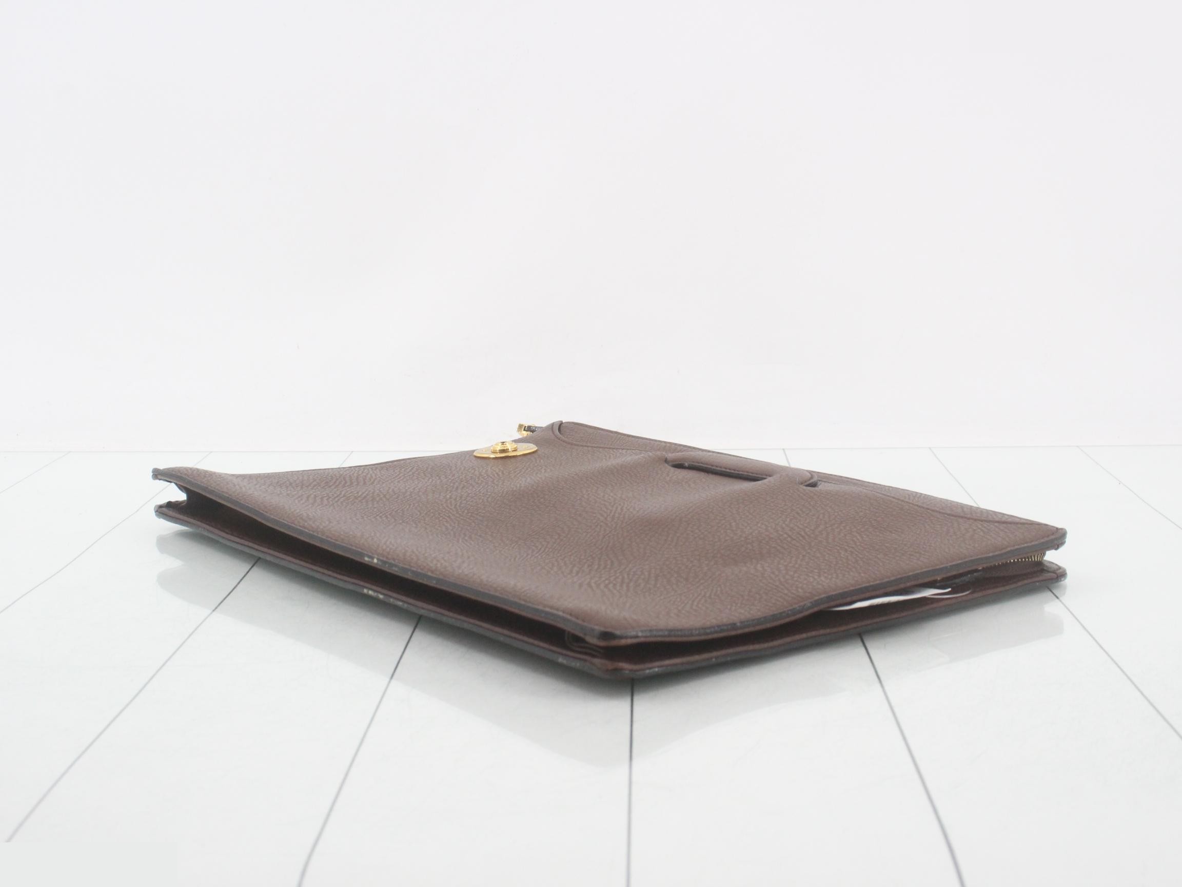 Leather business bag — view 6