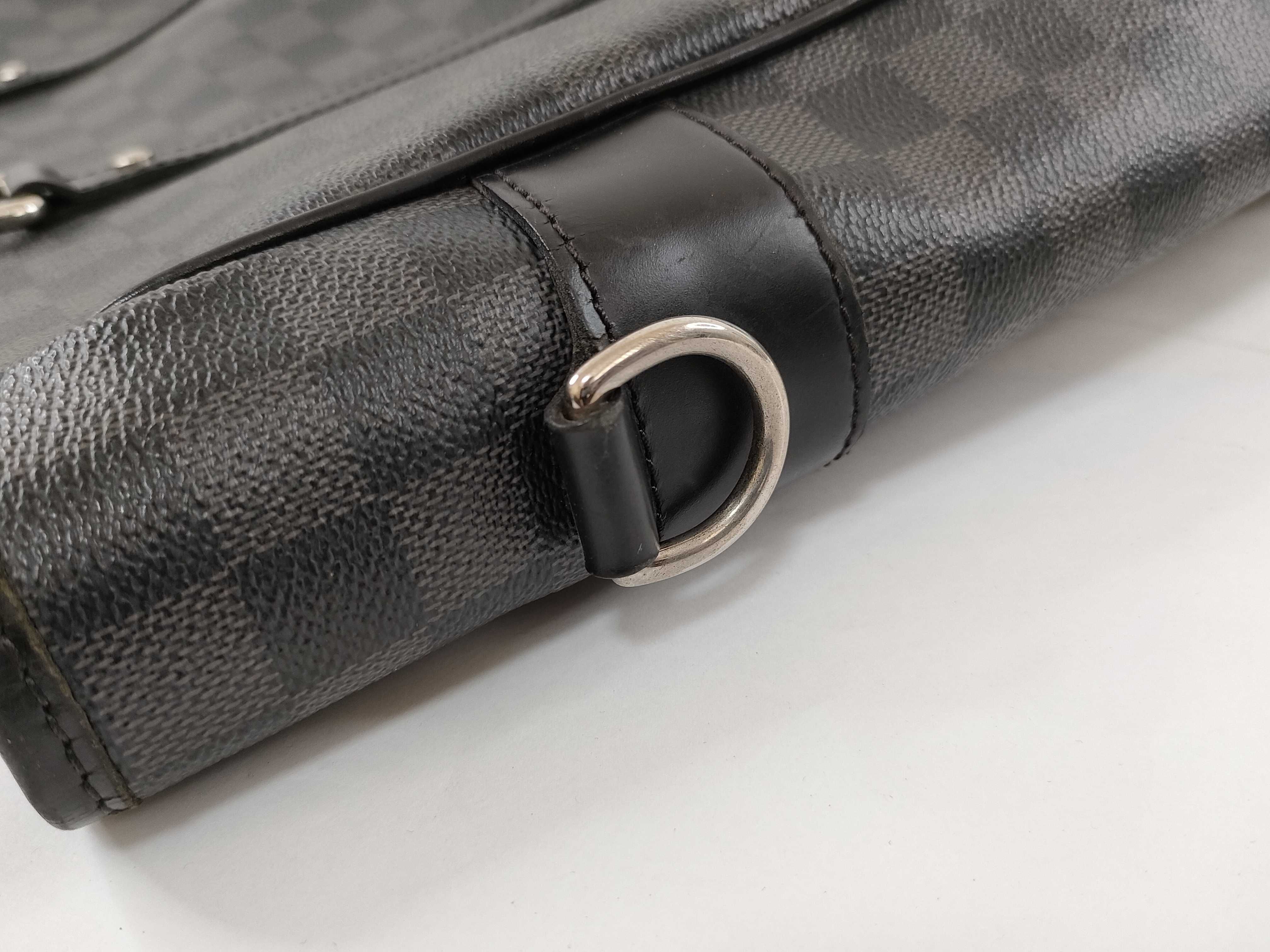 Damier Graphite N51192 Tadao Striped 2-Way Tote Bag — view 8