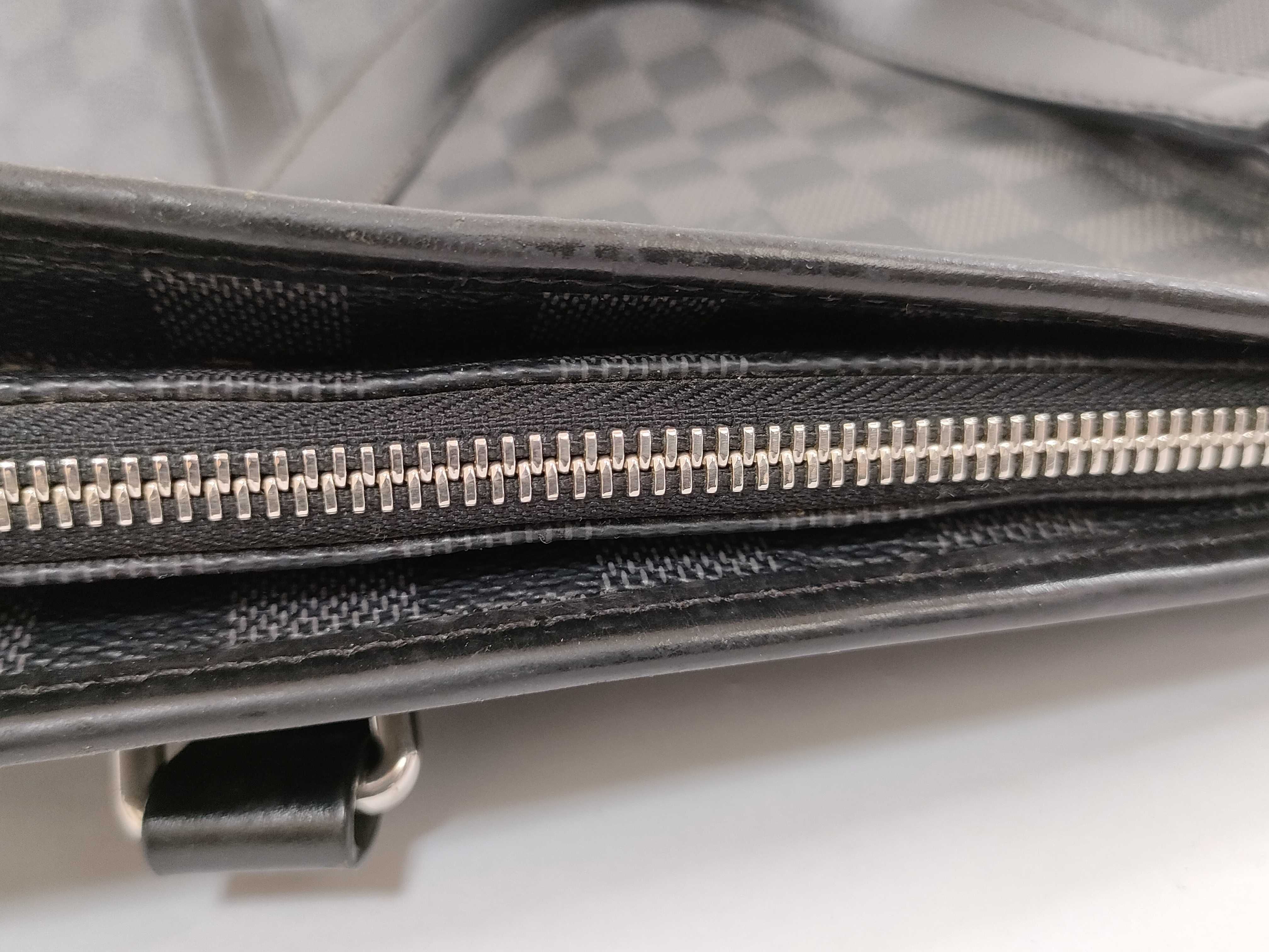 Damier Graphite N51192 Tadao Striped 2-Way Tote Bag — view 10