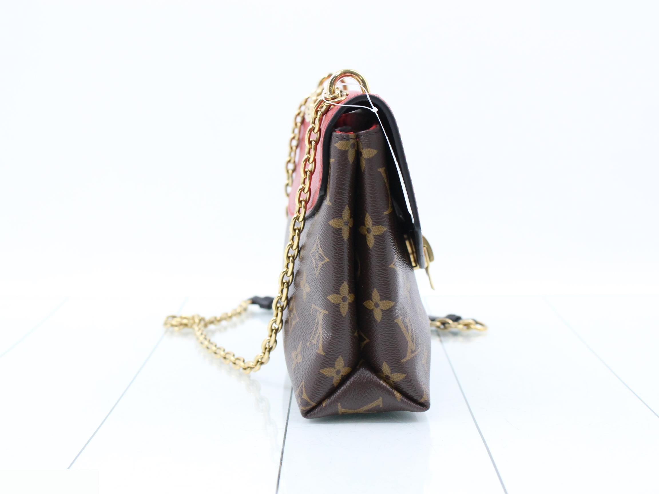 Monogram Saint Placido Cerise Shoulder Bag — view 4