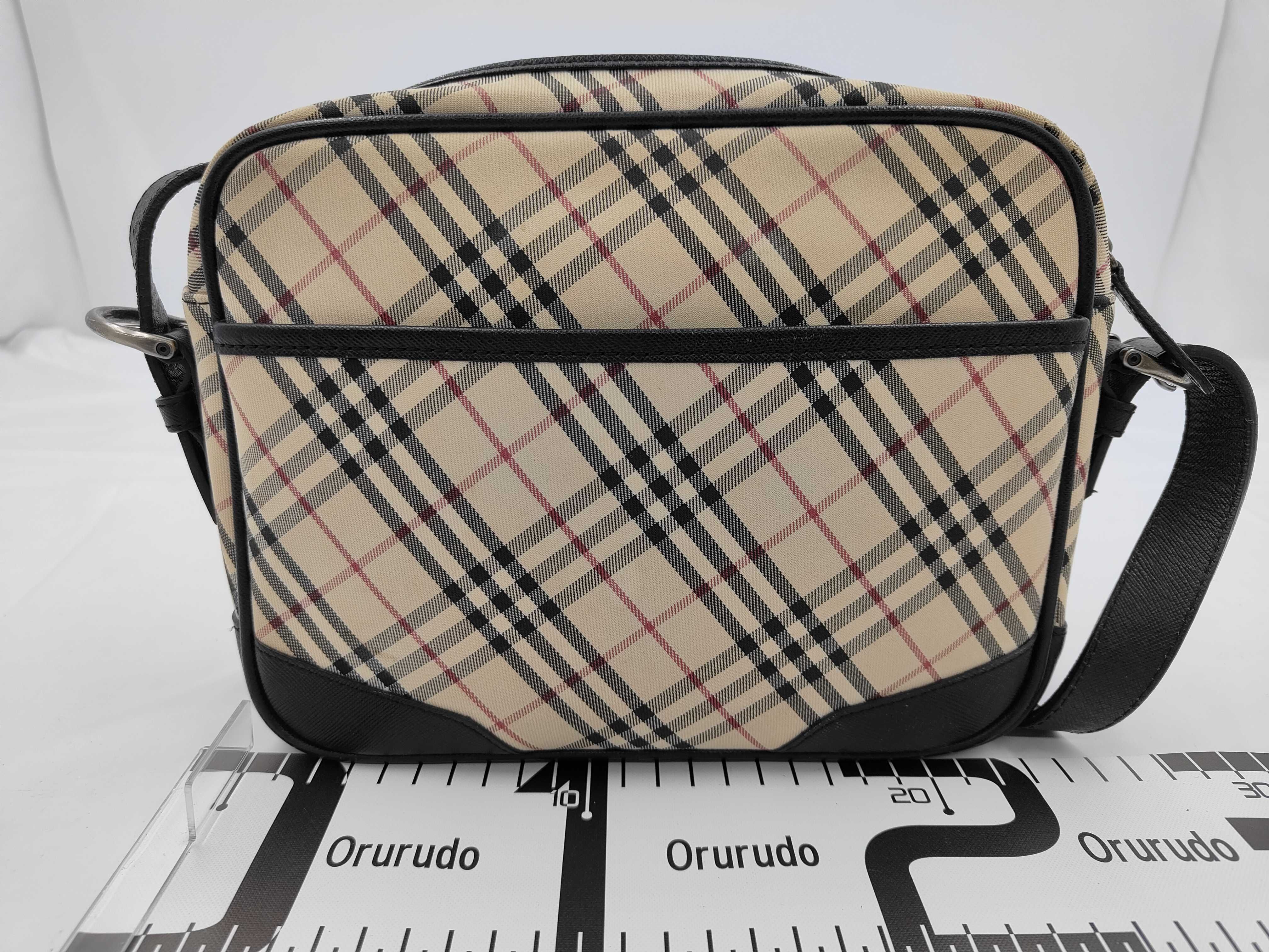 Nova Check Leather Combination Shoulder Bag — view 2