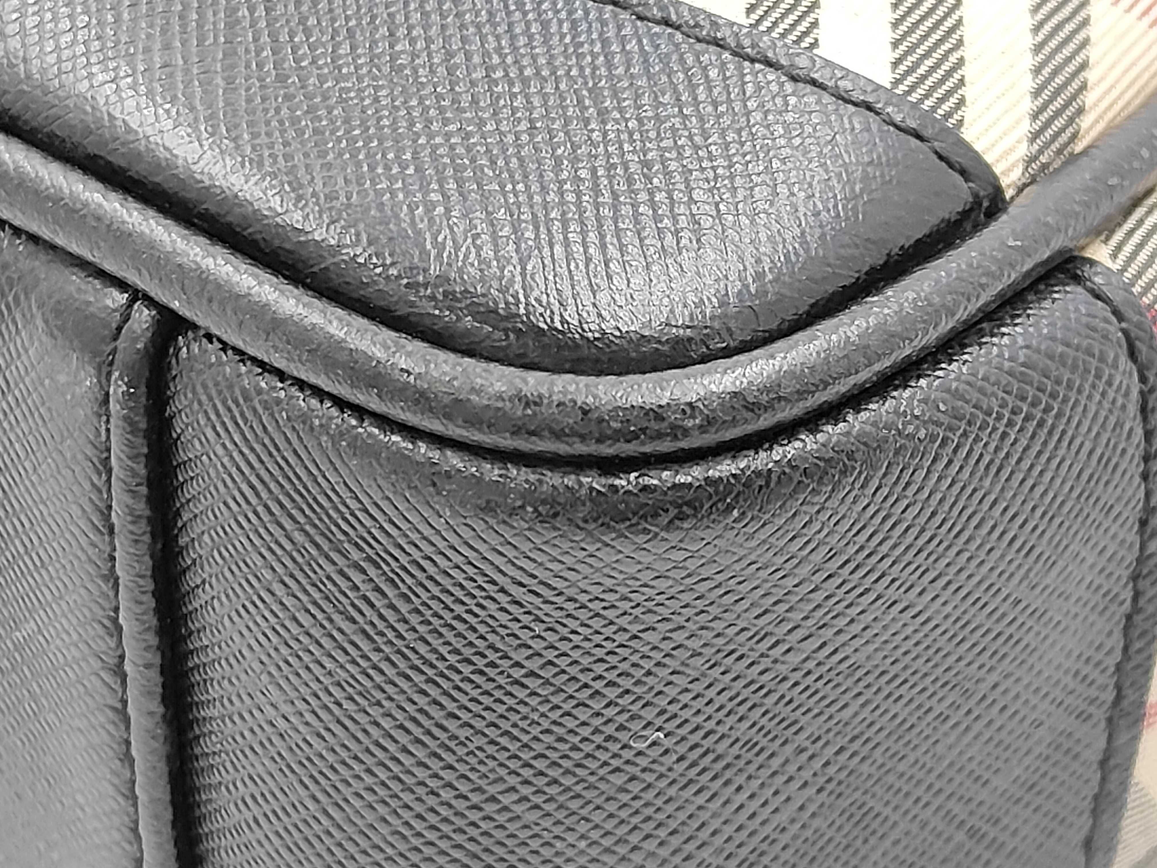 Nova Check Leather Combination Shoulder Bag — view 6