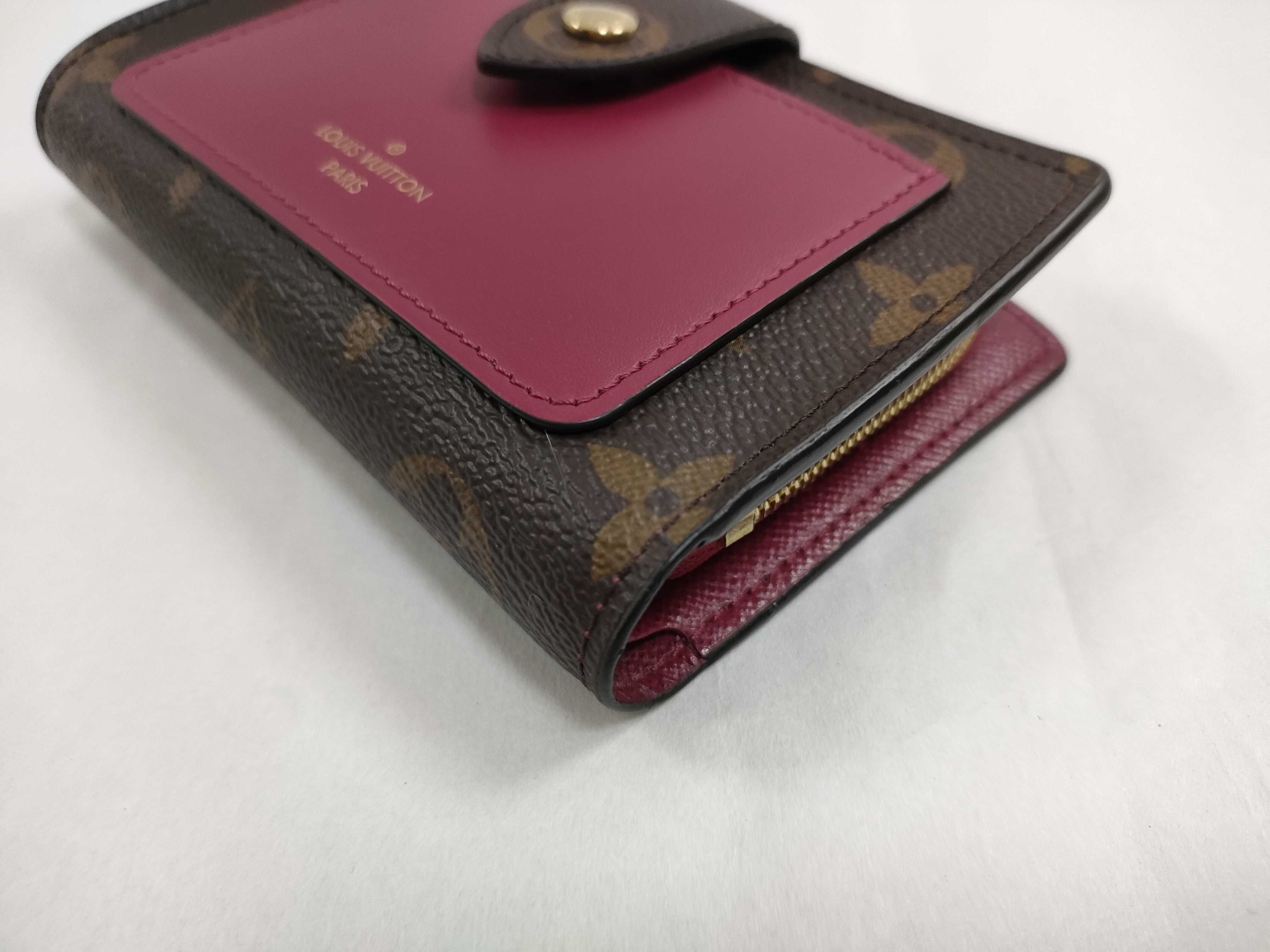 Monogram Louis Vuitton Portefeuille Juliette Fuchsia M69433 Wallet — view 3