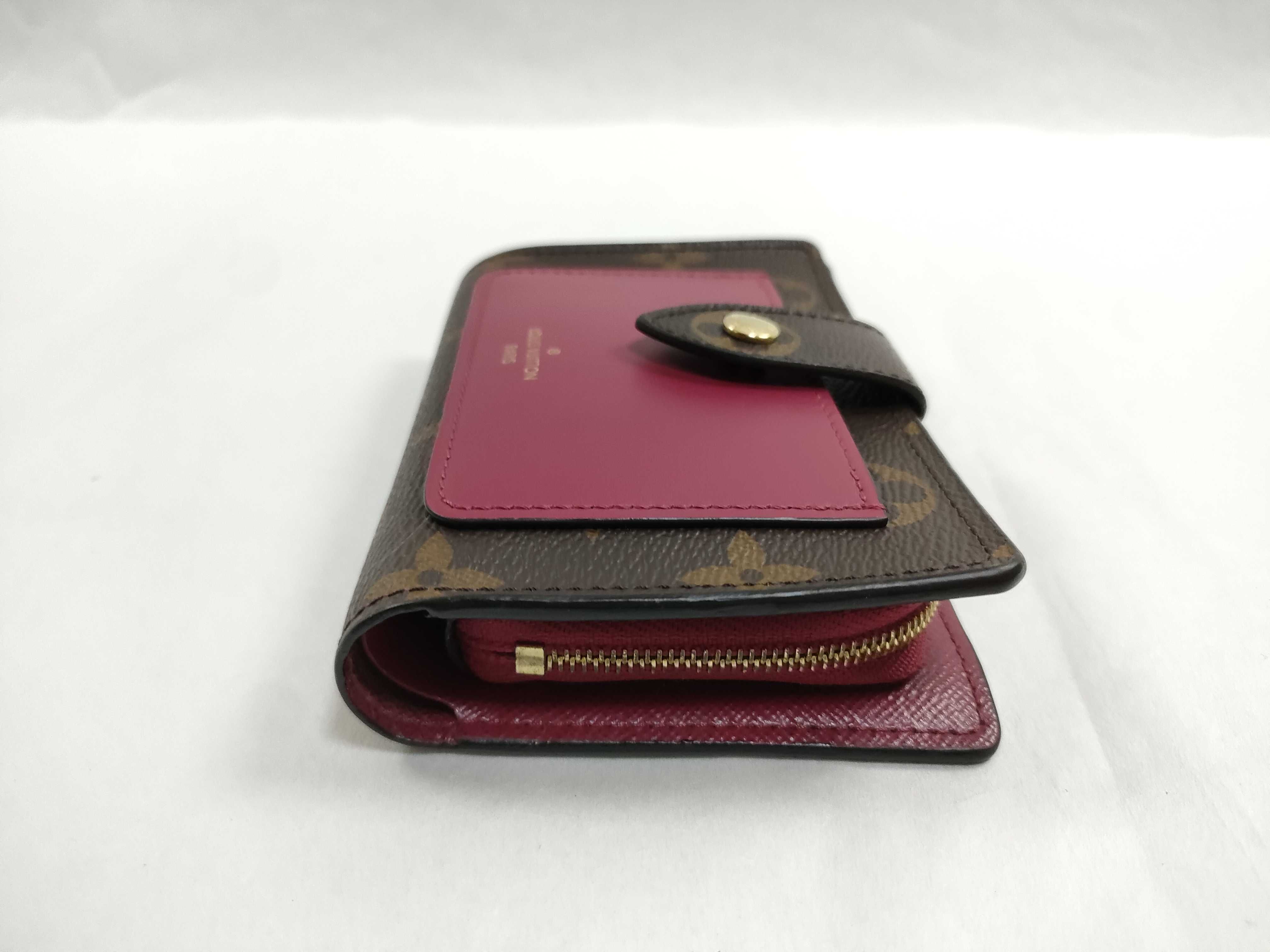 Monogram Louis Vuitton Portefeuille Juliette Fuchsia M69433 Wallet — view 4