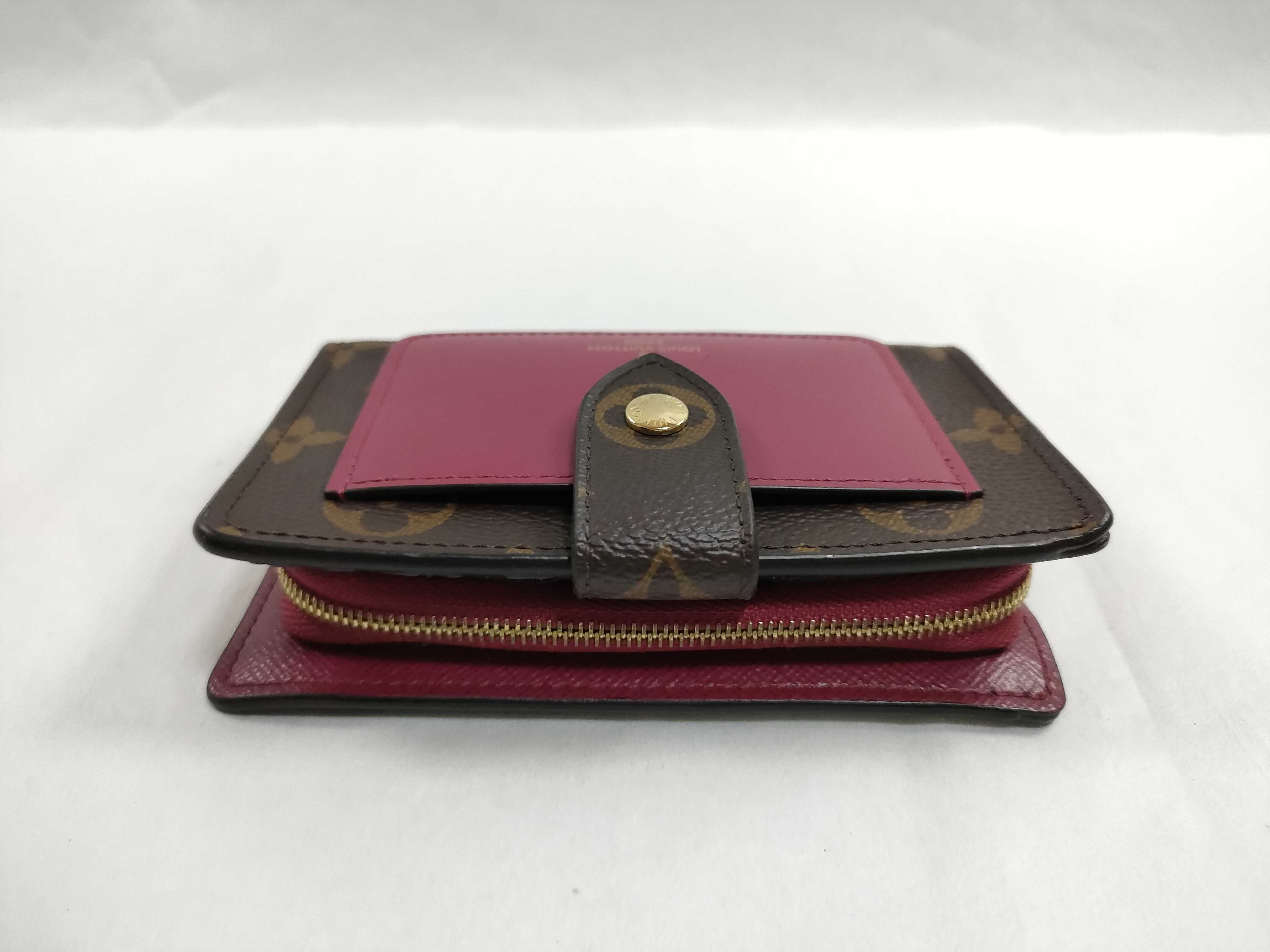 Monogram Louis Vuitton Portefeuille Juliette Fuchsia M69433 Wallet — view 6