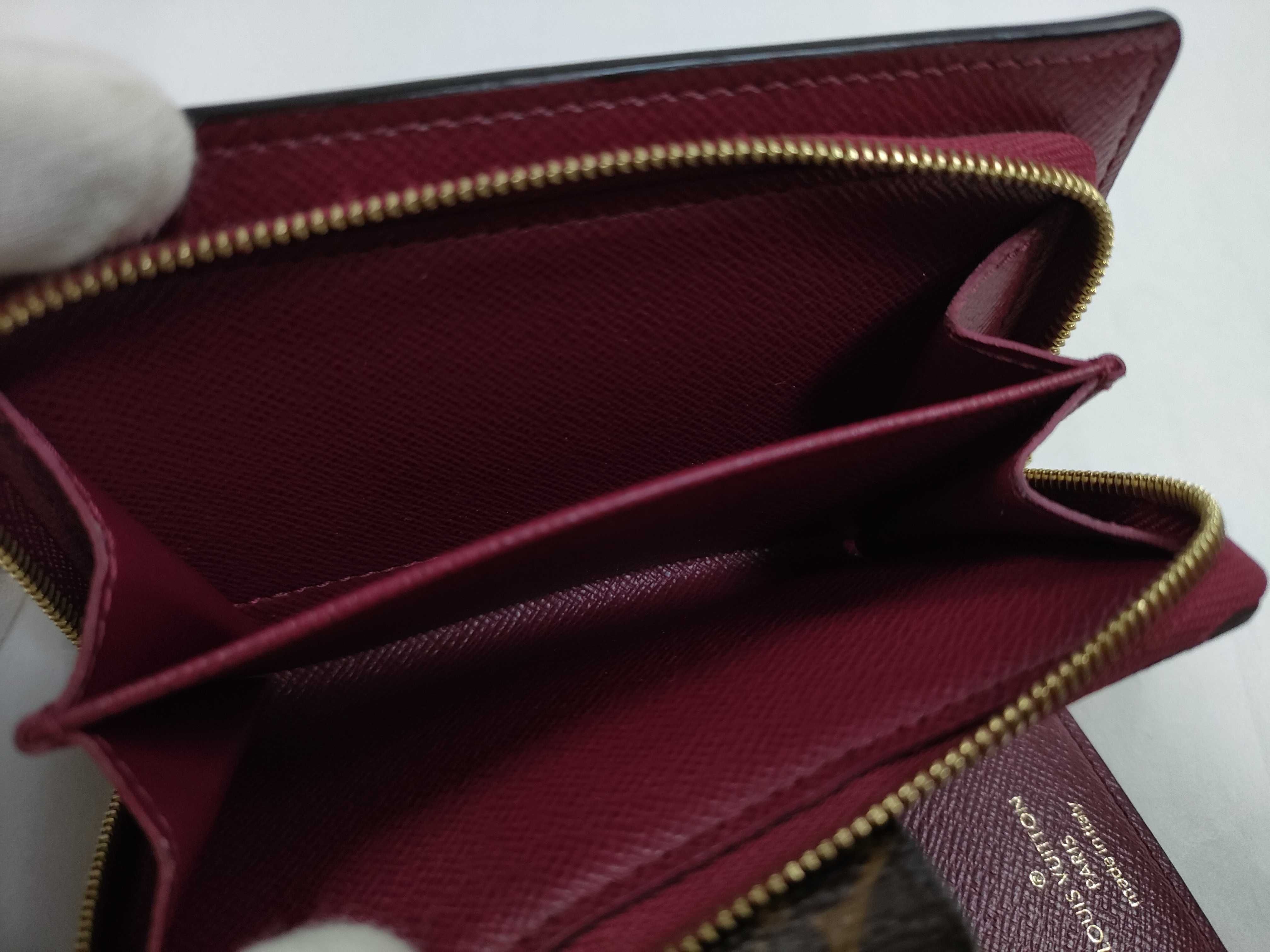 Monogram Louis Vuitton Portefeuille Juliette Fuchsia M69433 Wallet — view 9