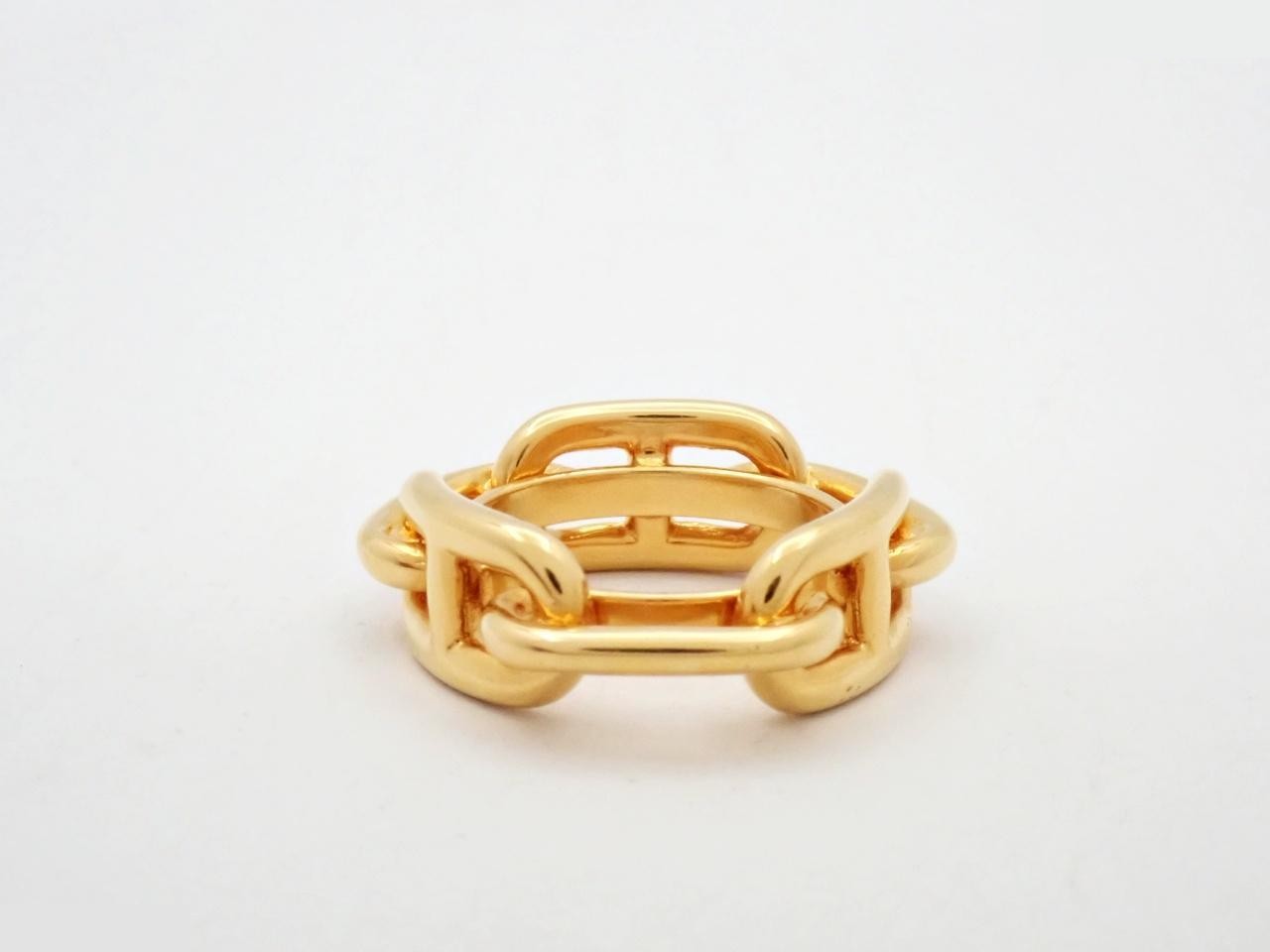 scarf ring, gold color — view 2