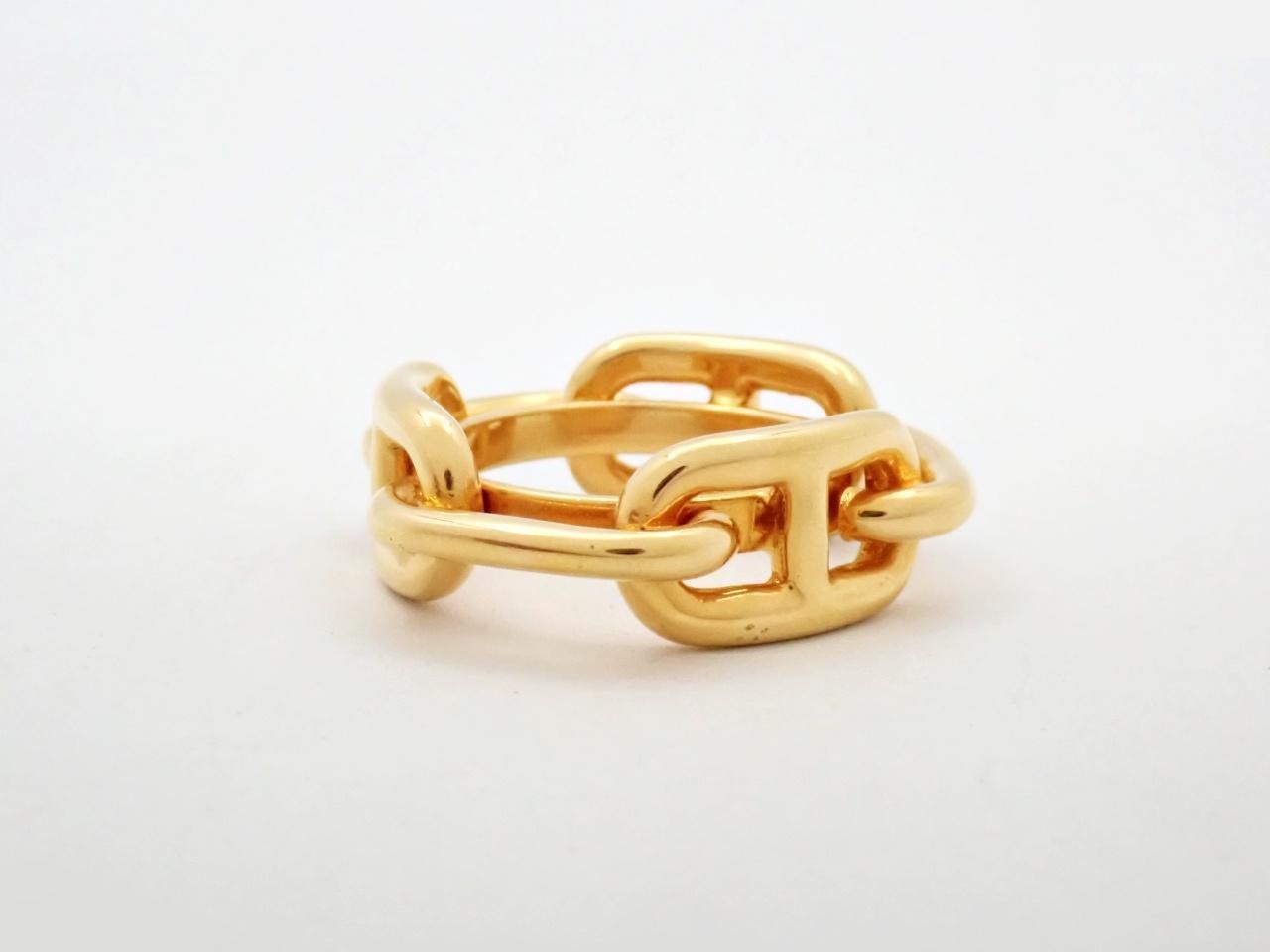 scarf ring, gold color — view 3
