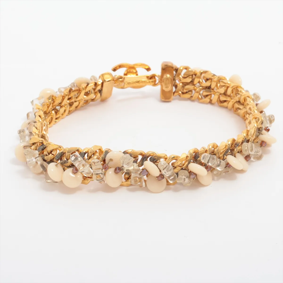 Coco Mark 98P Bracelet GP Gold. Shows signs of wear, — view 2