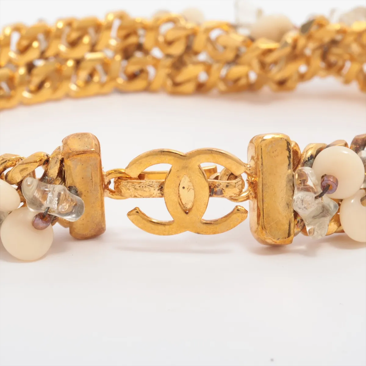 Coco Mark 98P Bracelet GP Gold. Shows signs of wear, — view 3