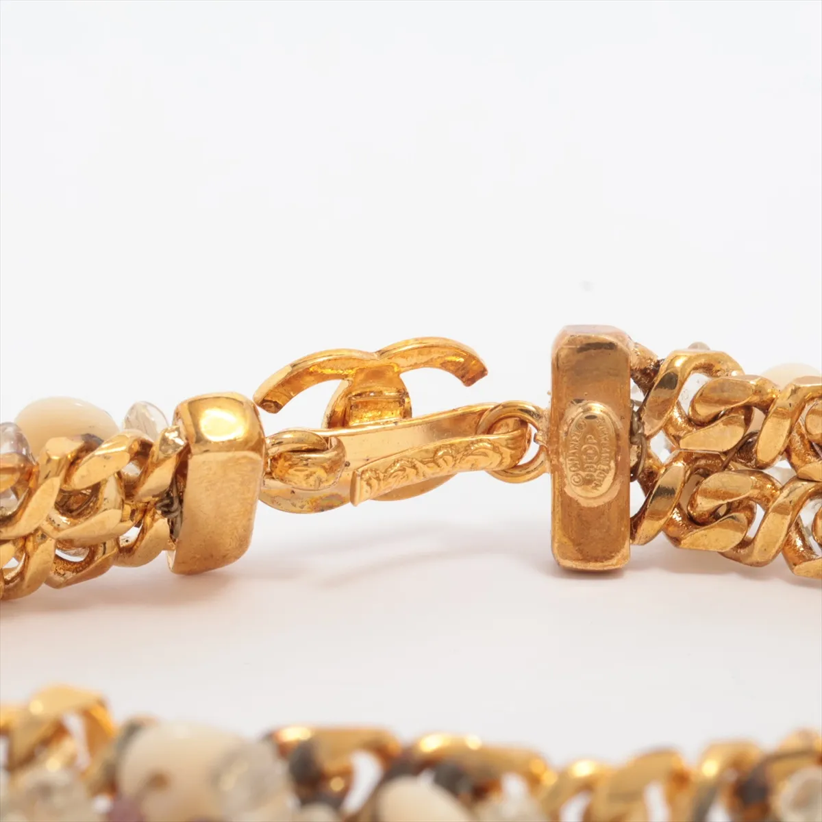 Coco Mark 98P Bracelet GP Gold. Shows signs of wear, — view 4