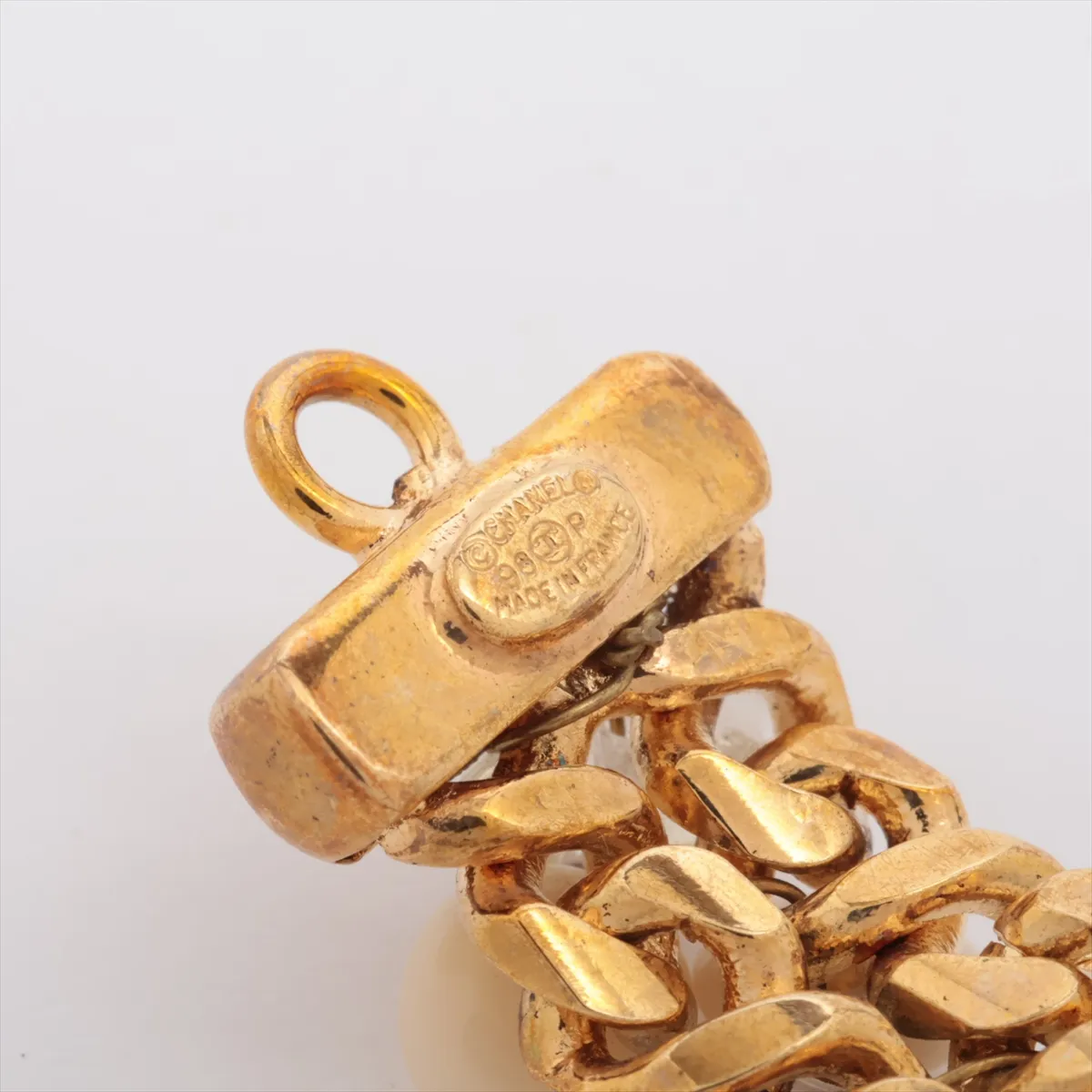 Coco Mark 98P Bracelet GP Gold. Shows signs of wear, — view 6
