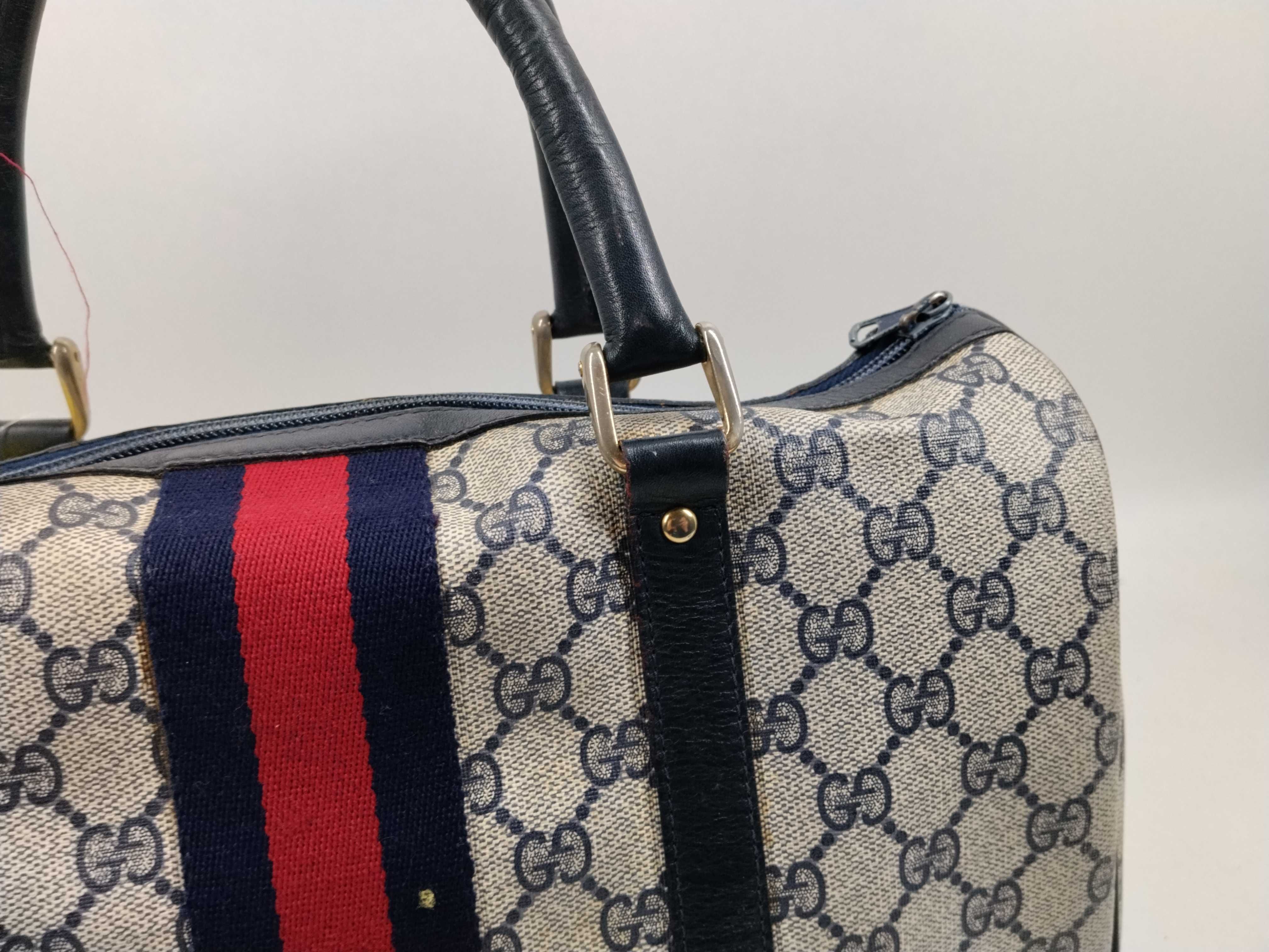 GG Supreme Boston Bag, Sherry Line Boston Bag — view 3