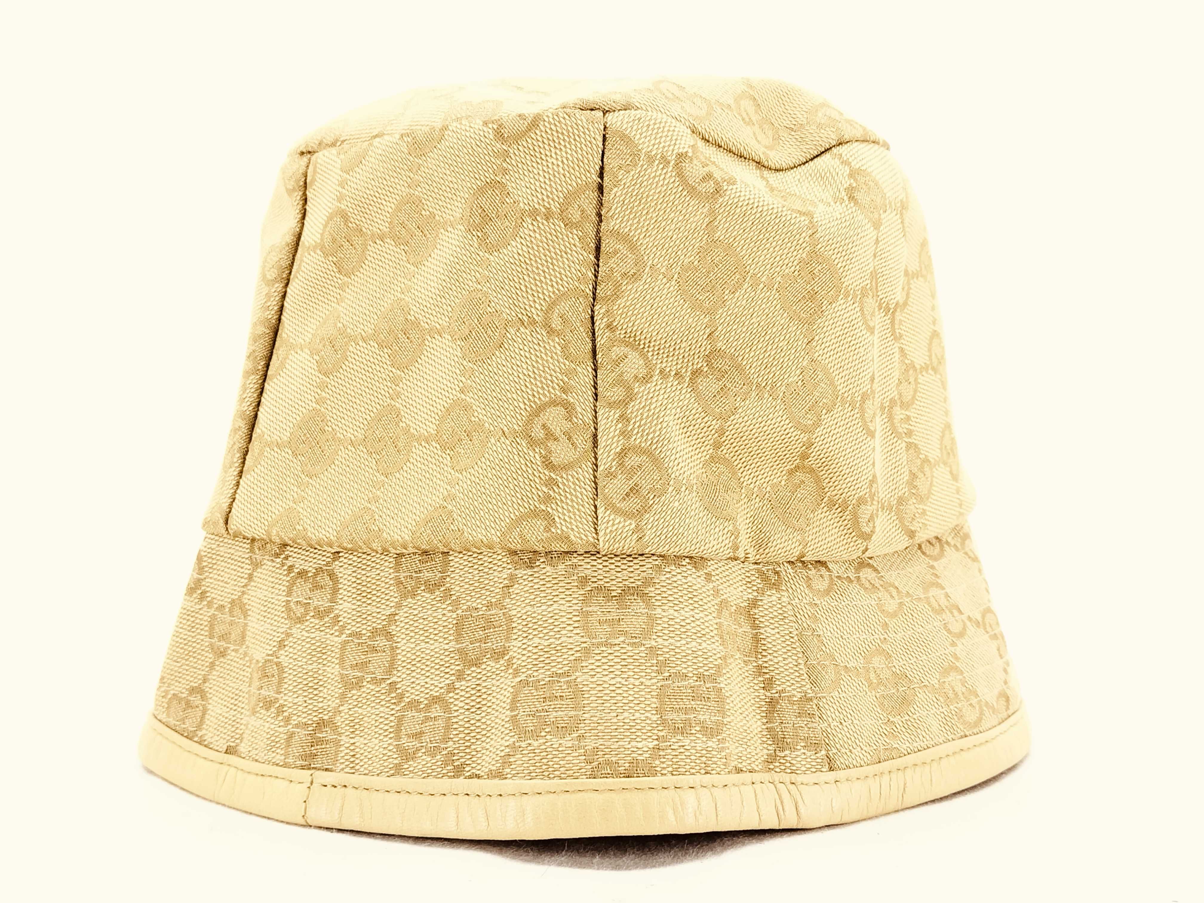 GG Canvas Bucket Hat Cap Other Accessories — view 3
