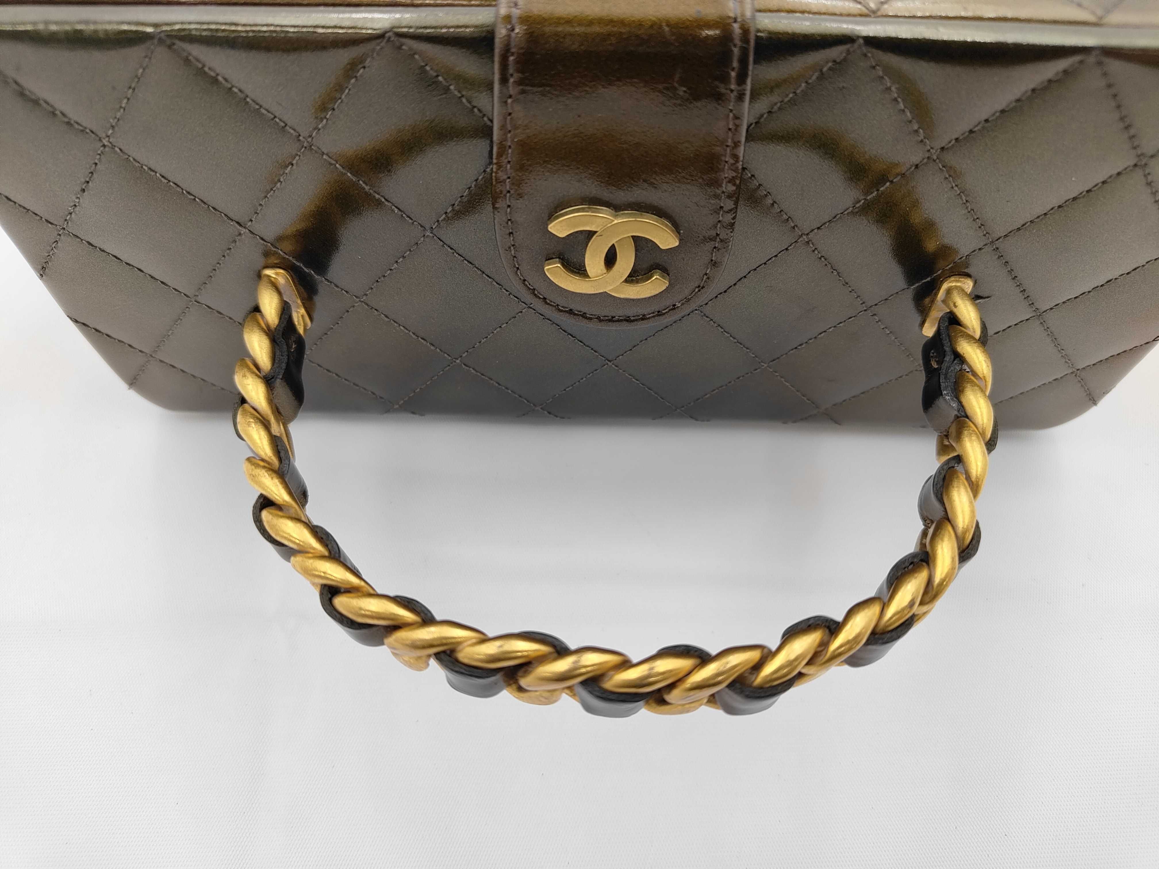 vanity bag in khaki/olive. — view 3
