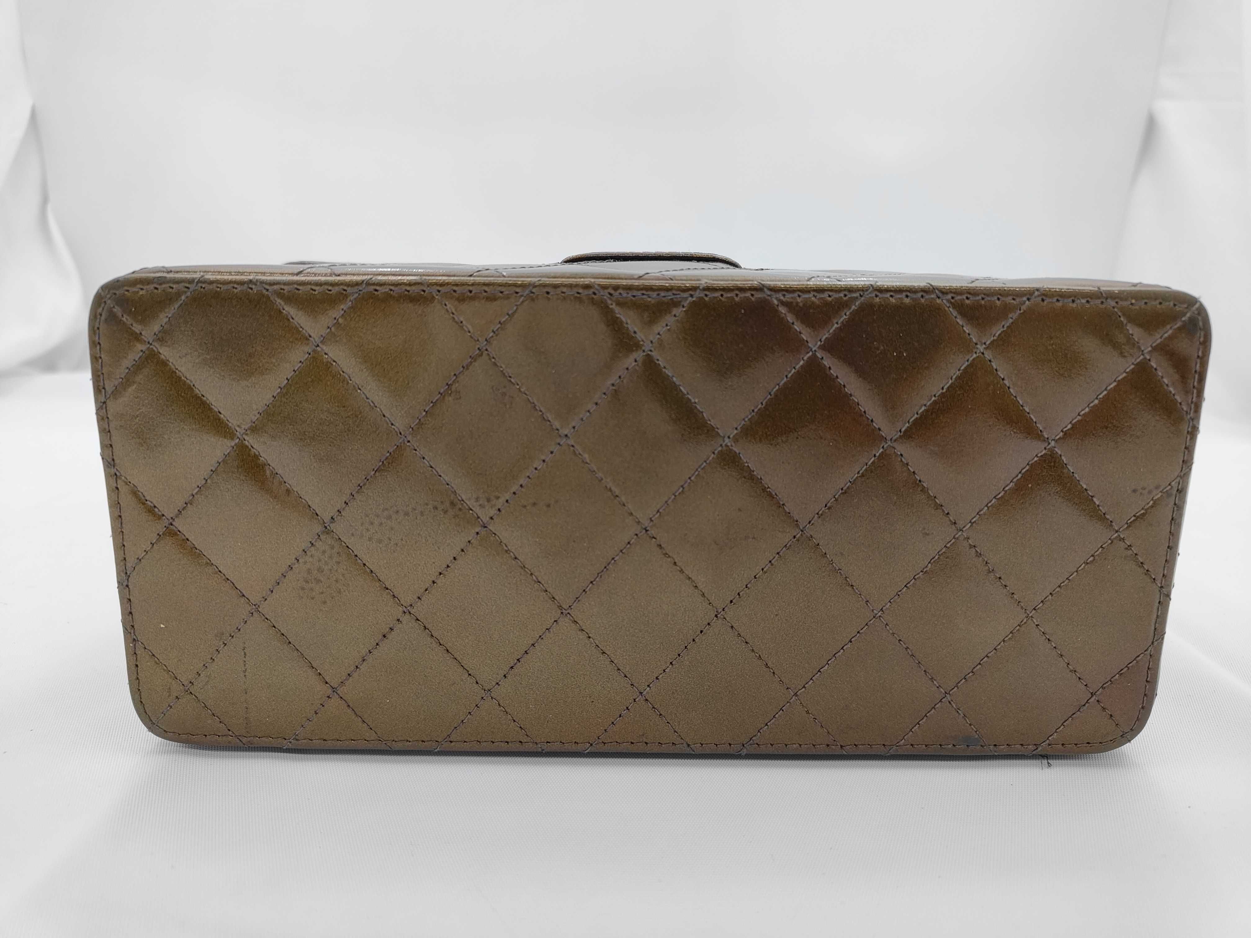 vanity bag in khaki/olive. — view 5