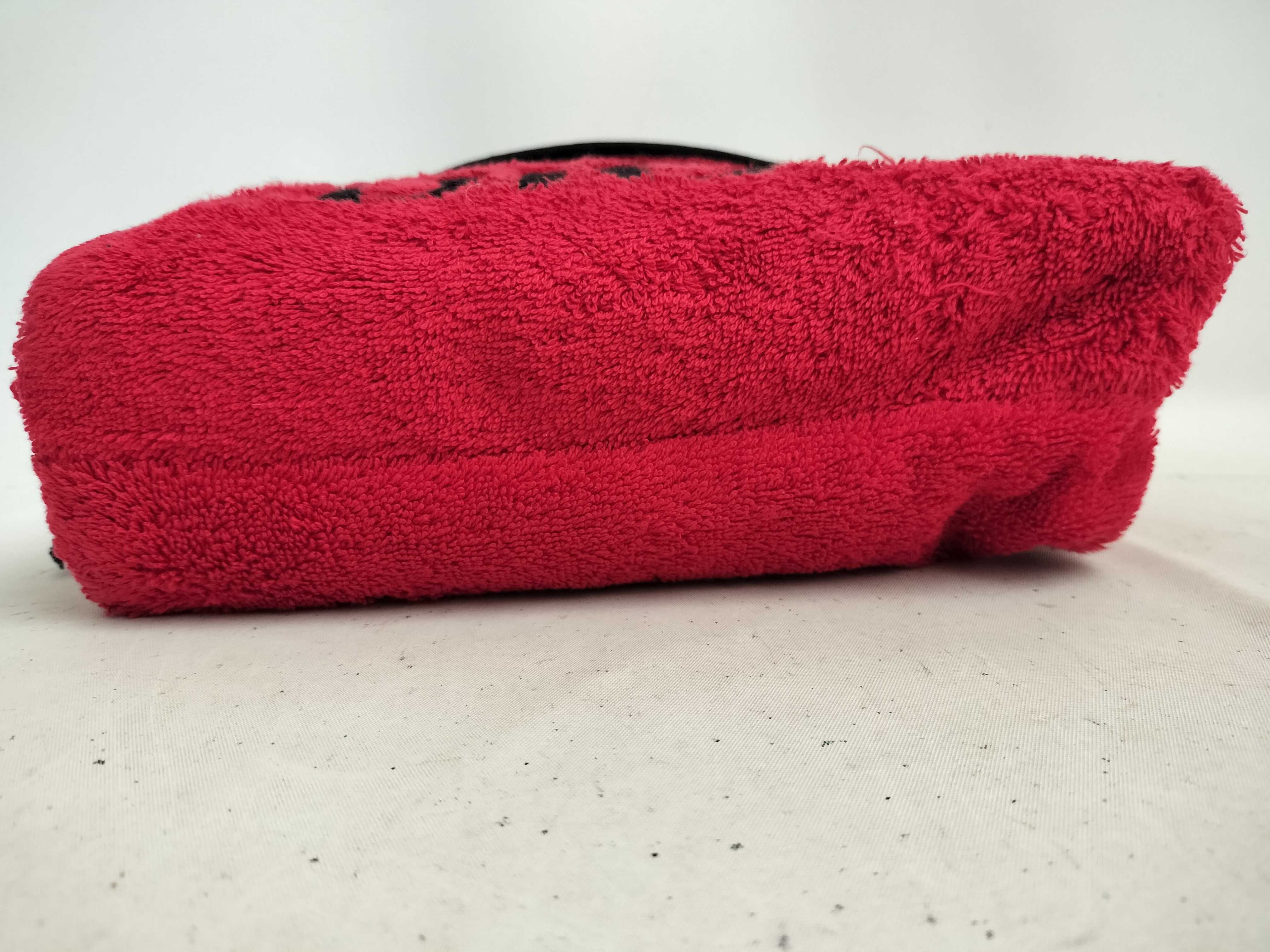 Pile Fabric Mini Boston Bag Red Tote Bag — view 8