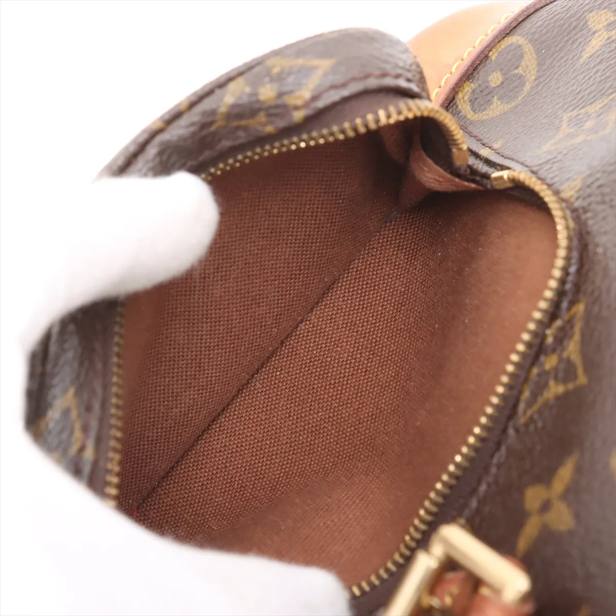 Monogram Mini Monsouris M51137 SP0597 Brown — view 8