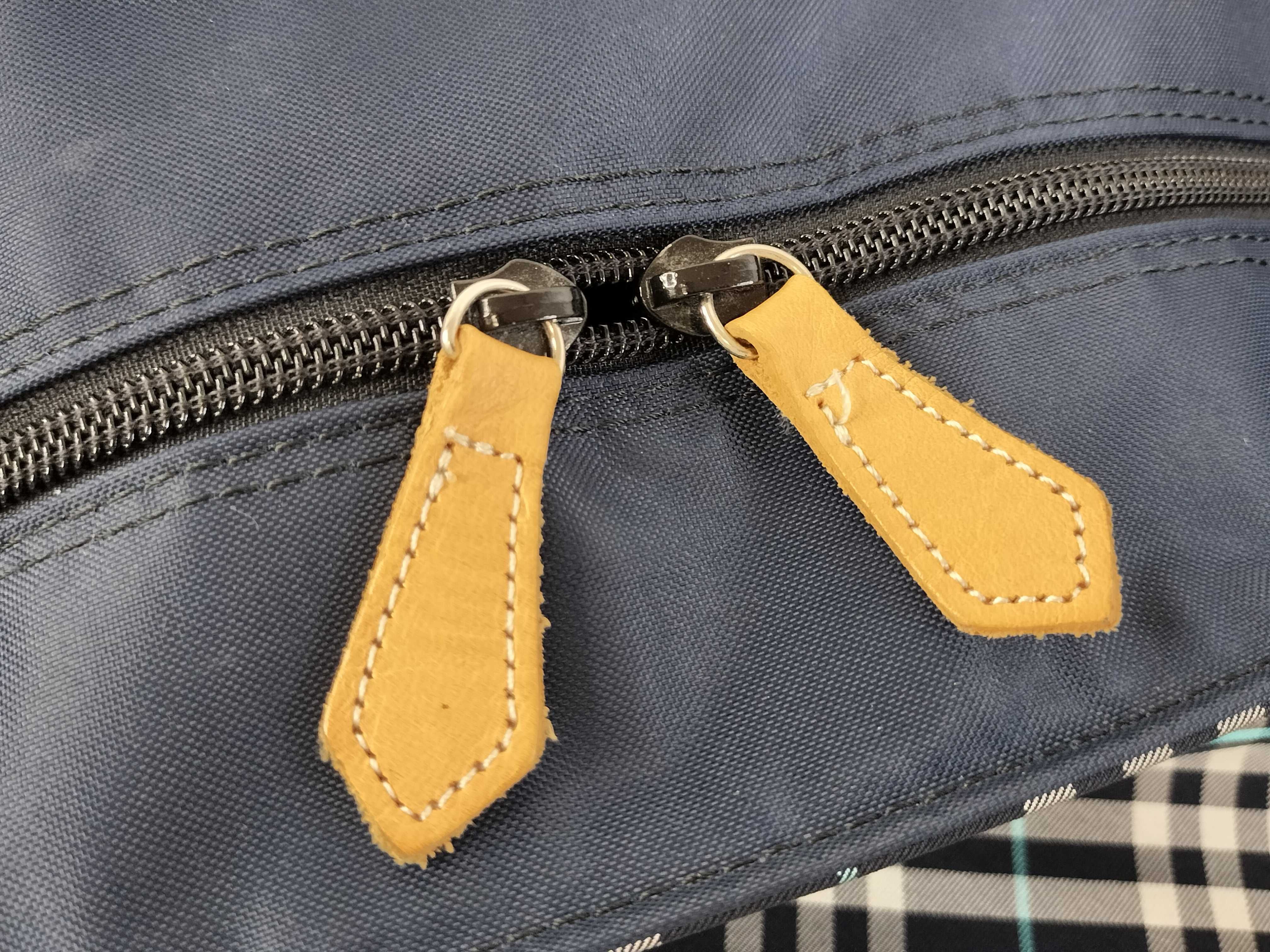 Blue Label Nylon Handbag Nova Check Tote Bag — view 10