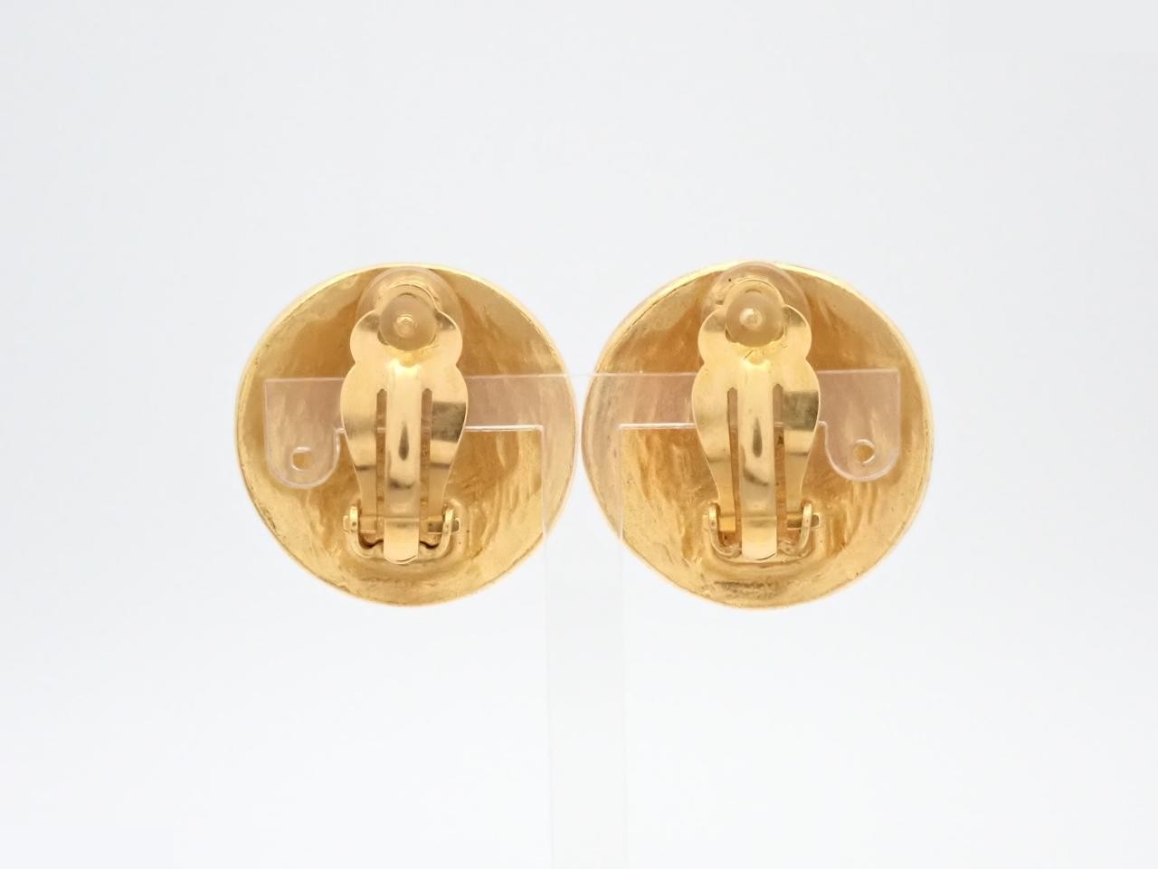 Coco Mark Gold Earrings 96A — view 2