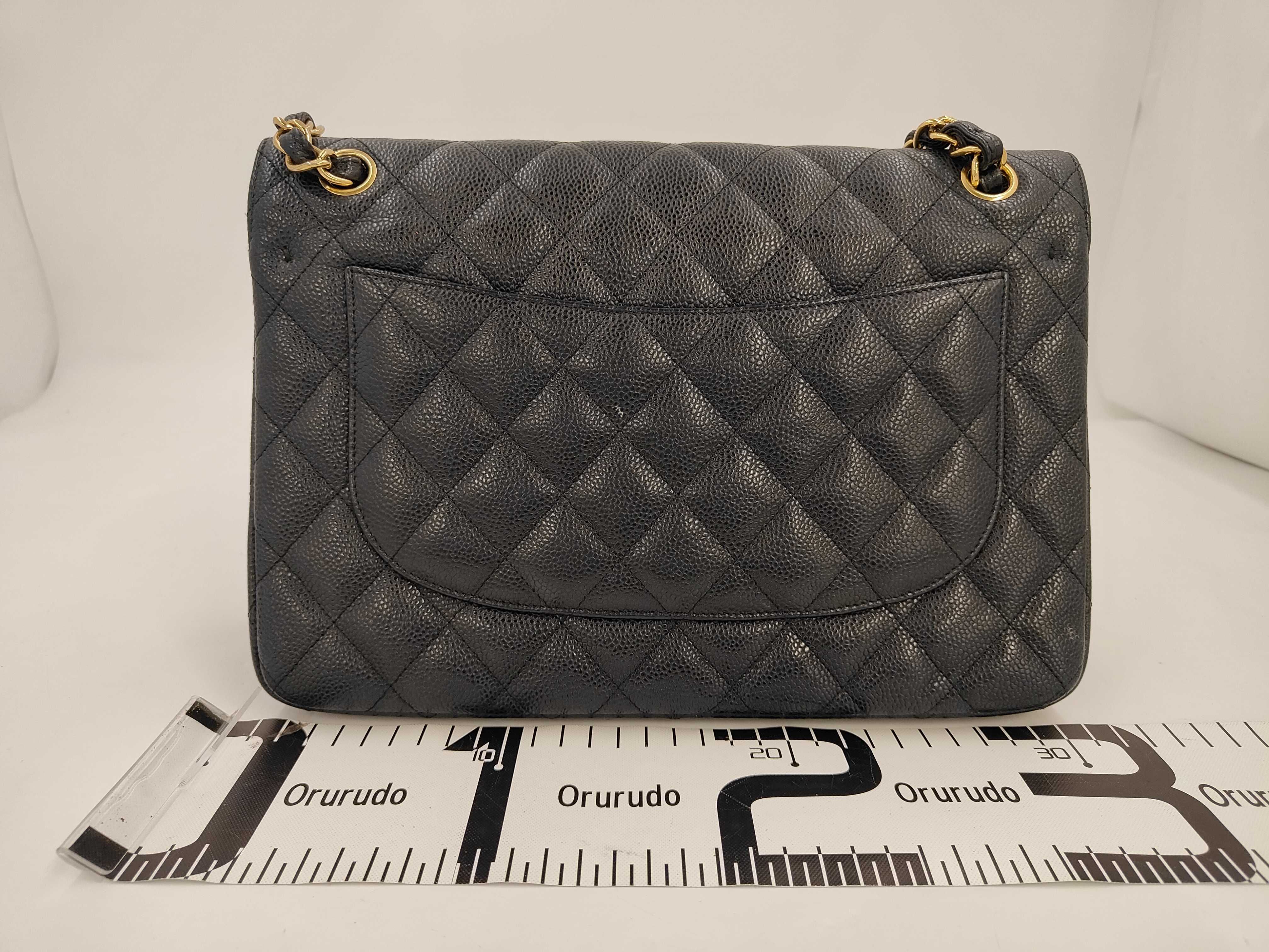 Jumbo caviar skin shoulder bag — view 2