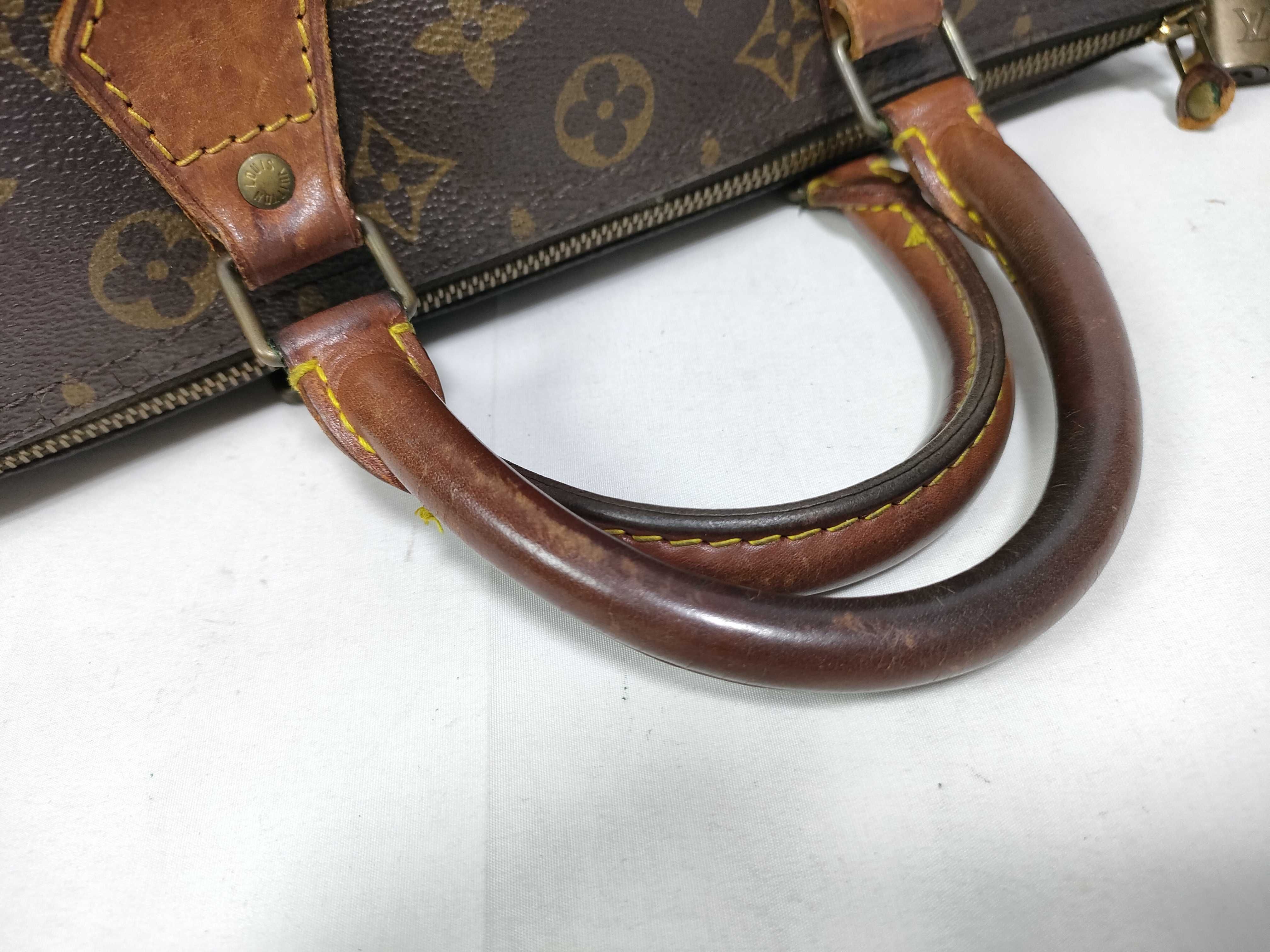 Monogram Speedy 30 M41526 VI882 Brown Handbag — view 11