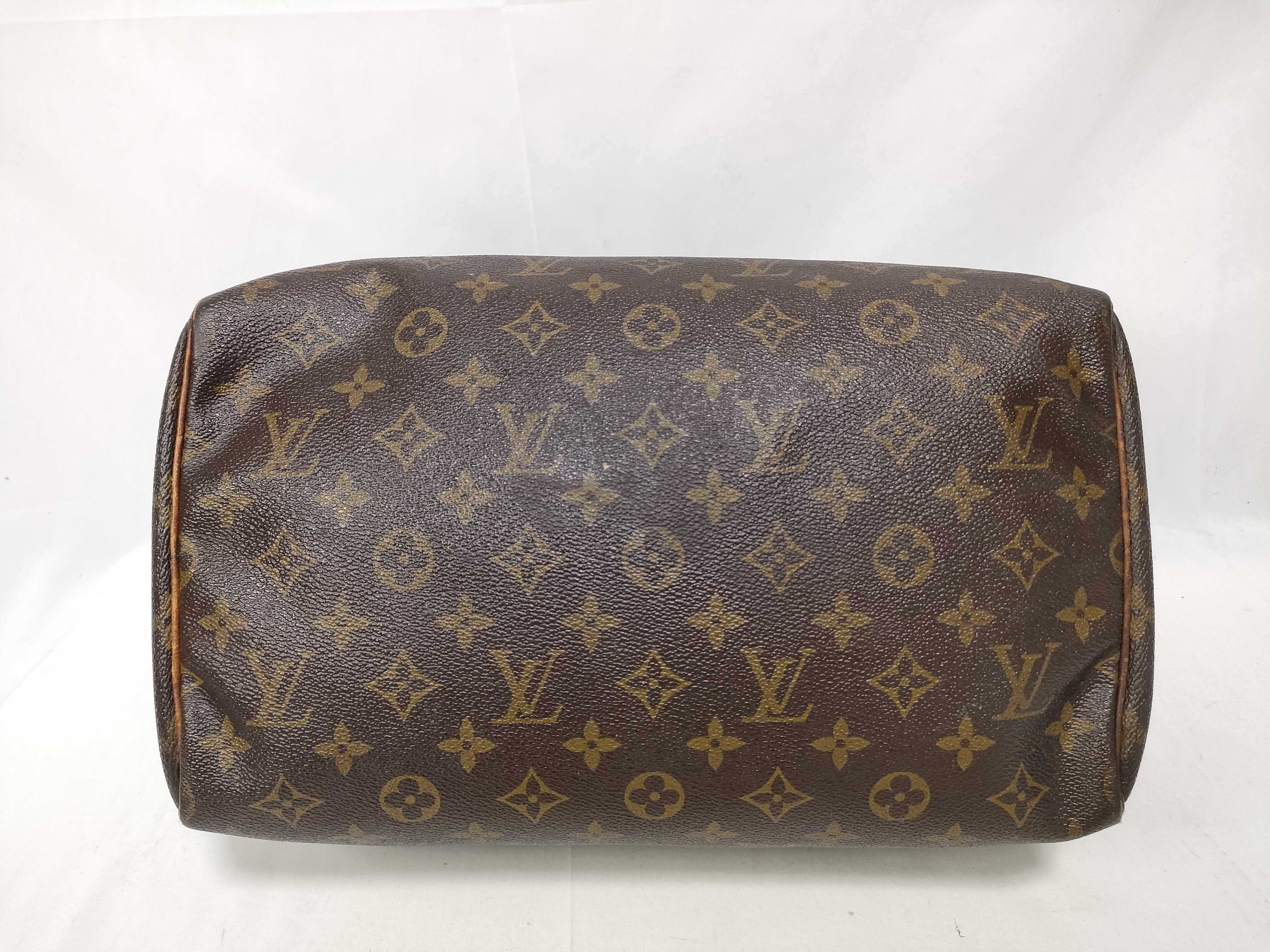 Monogram Speedy 30 M41526 VI882 Brown Handbag — view 3