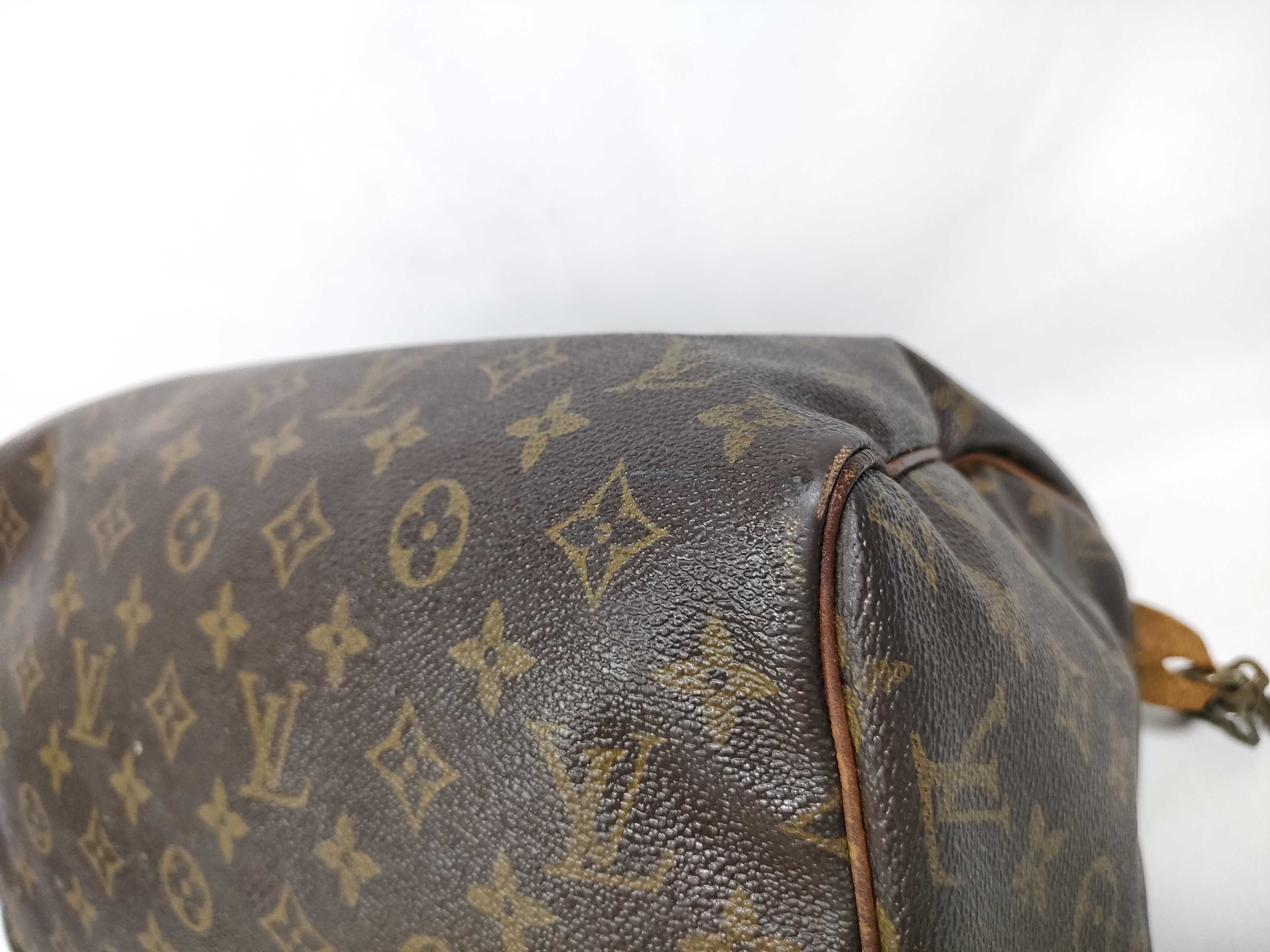 Monogram Speedy 30 M41526 VI882 Brown Handbag — view 5