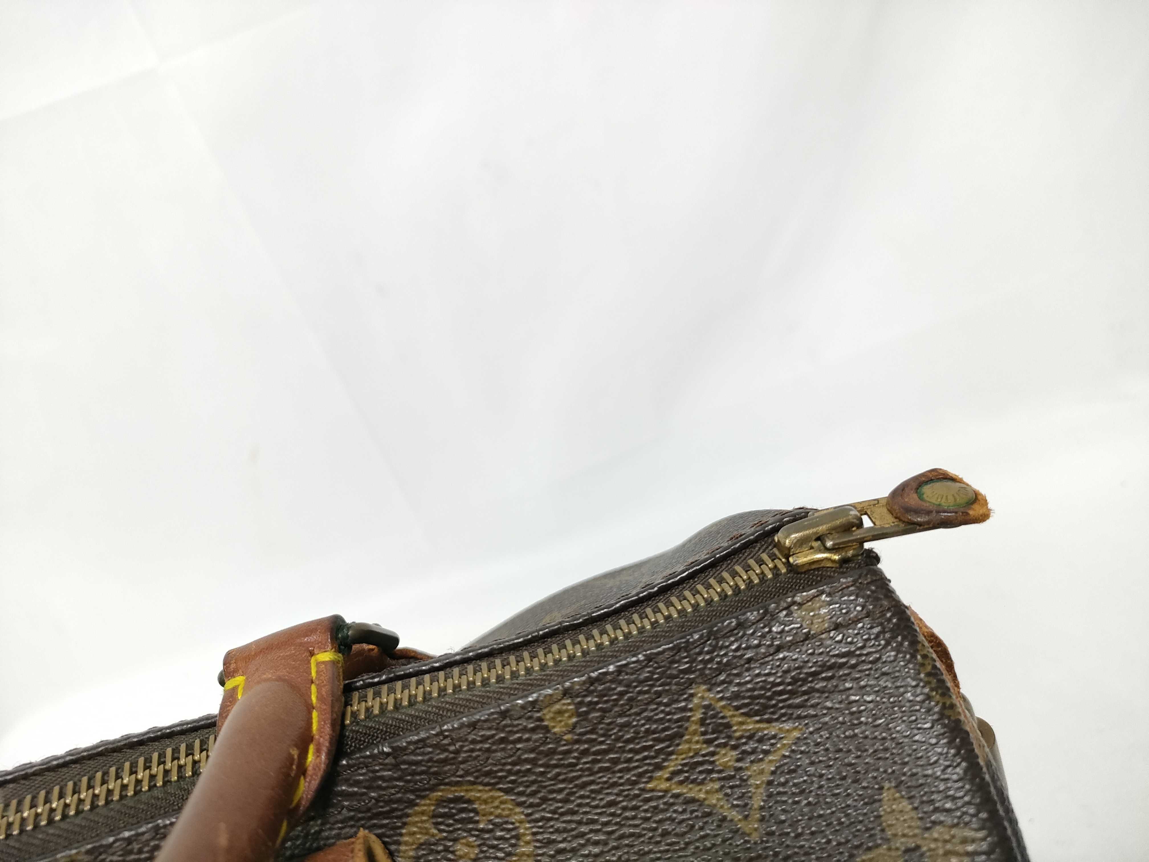 Monogram Speedy 30 M41526 VI882 Brown Handbag — view 9