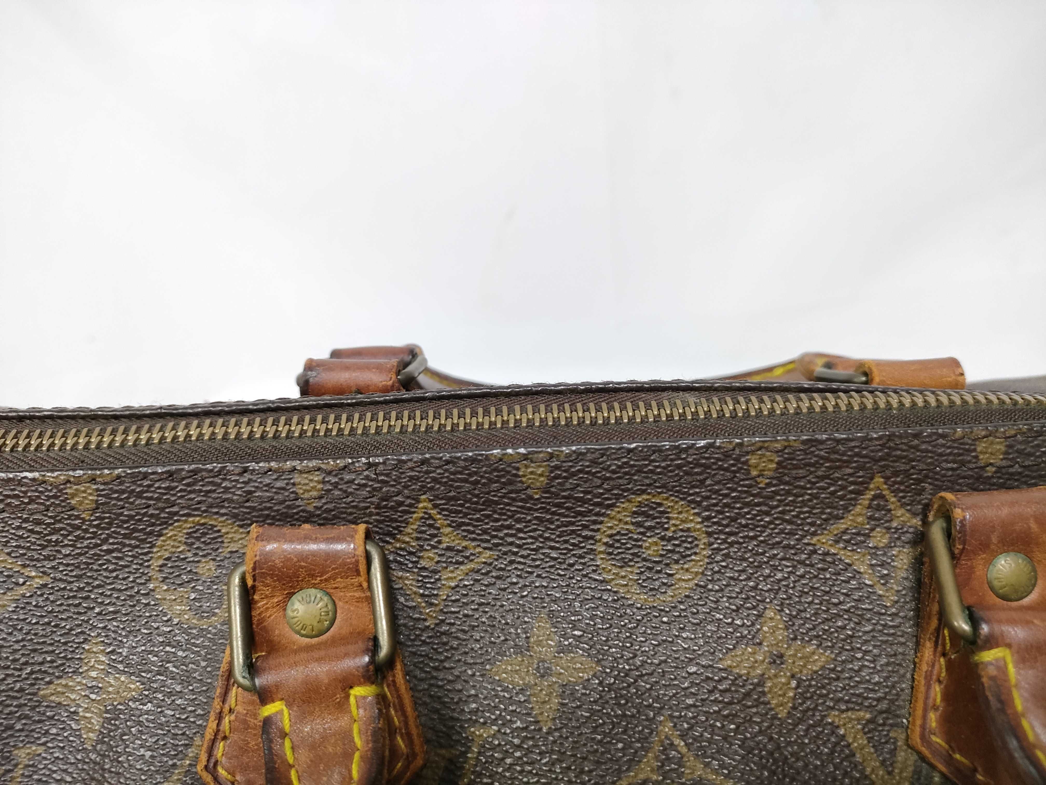 Monogram Speedy 30 M41526 VI882 Brown Handbag — view 10