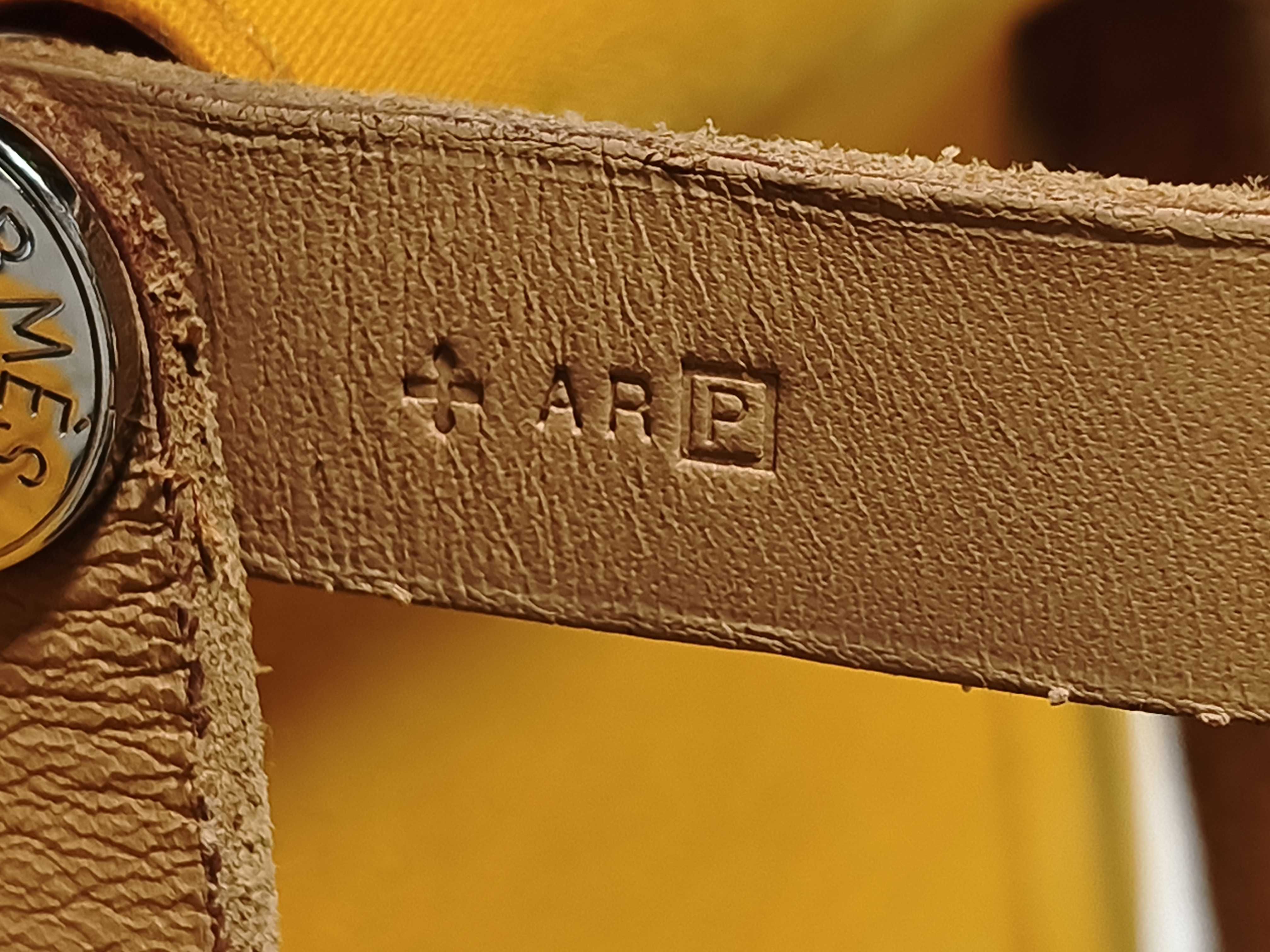 Cabas PM Toile Officier Yellow Silver Hardware P: 2012 Handbag — view 12