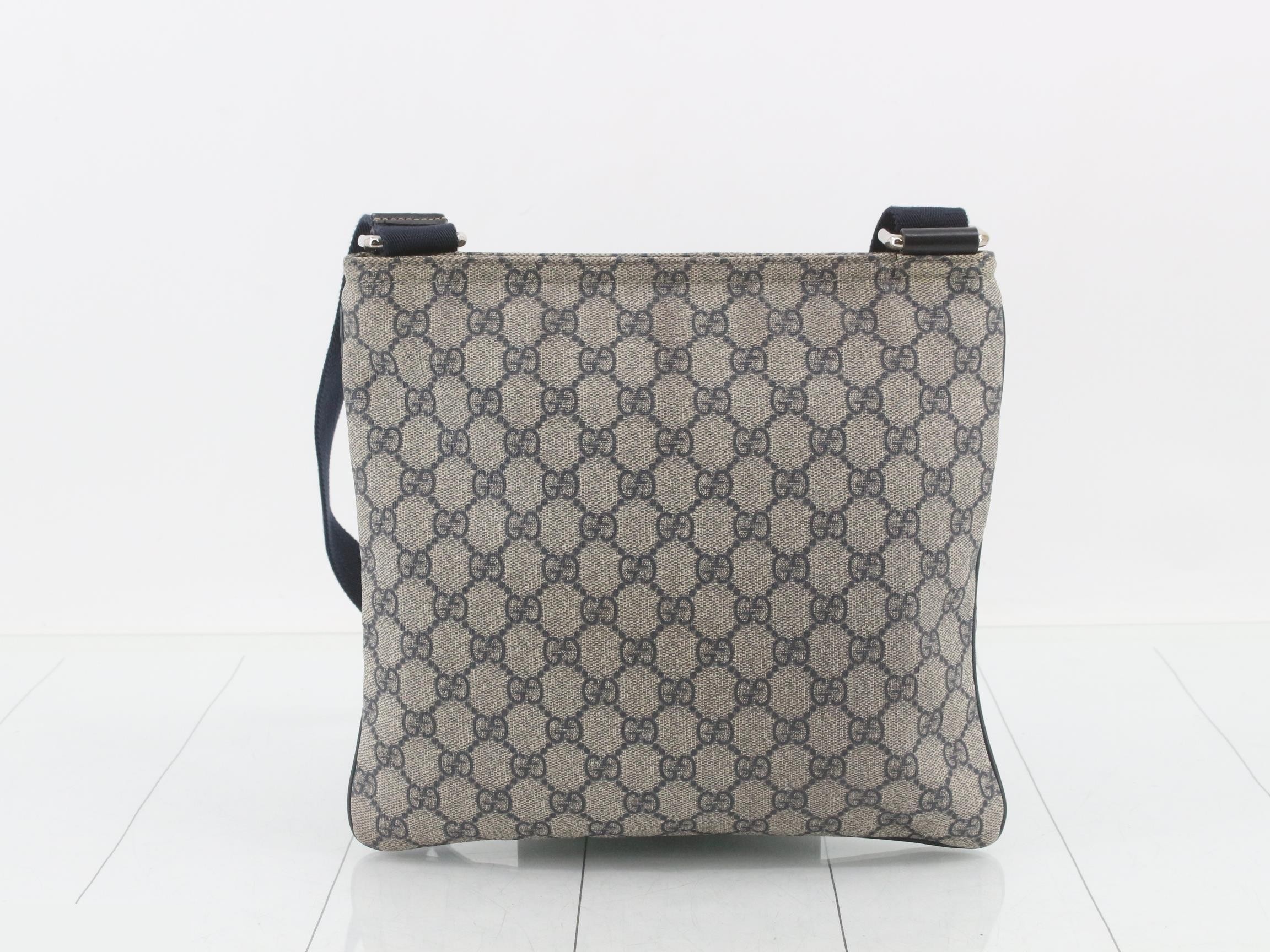 GG Supreme Leather Shoulder Bag — view 2