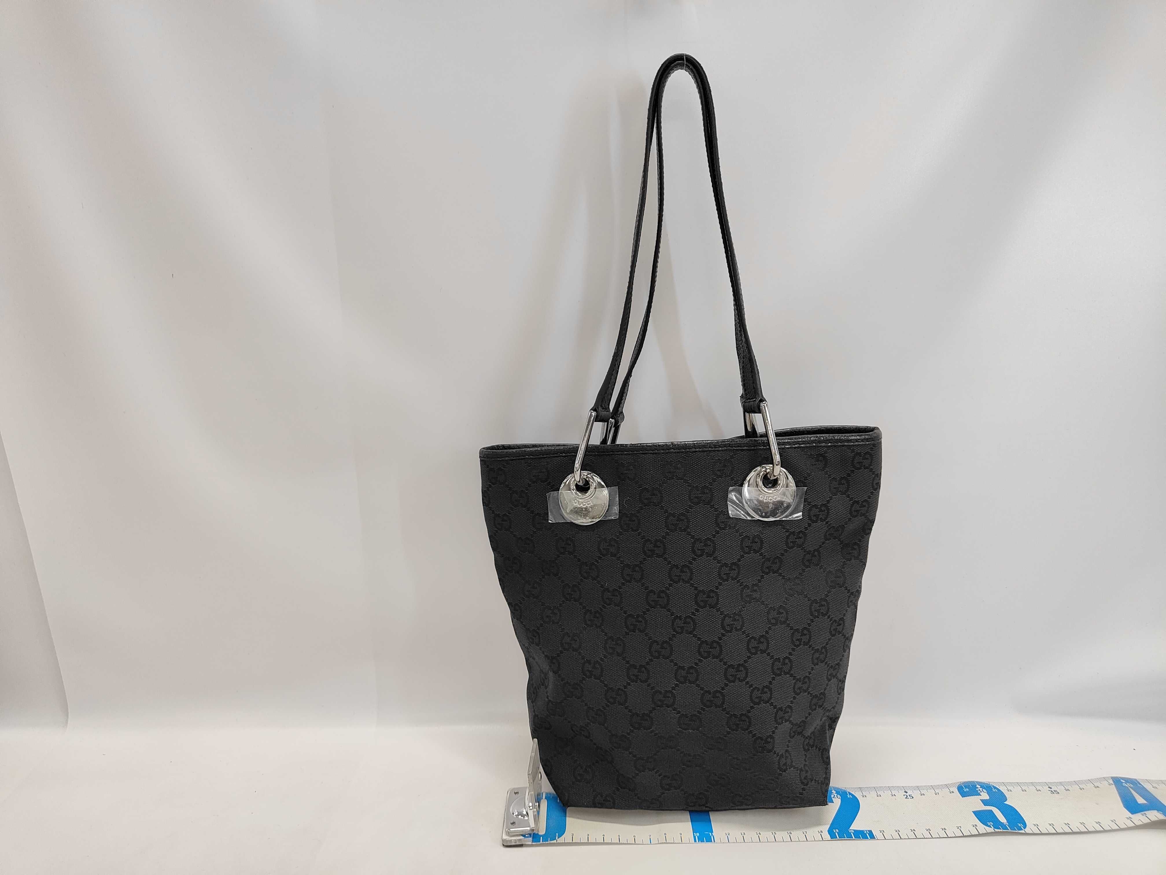GG Canvas Tote Bag Black JP00424 Tote Bag — view 2