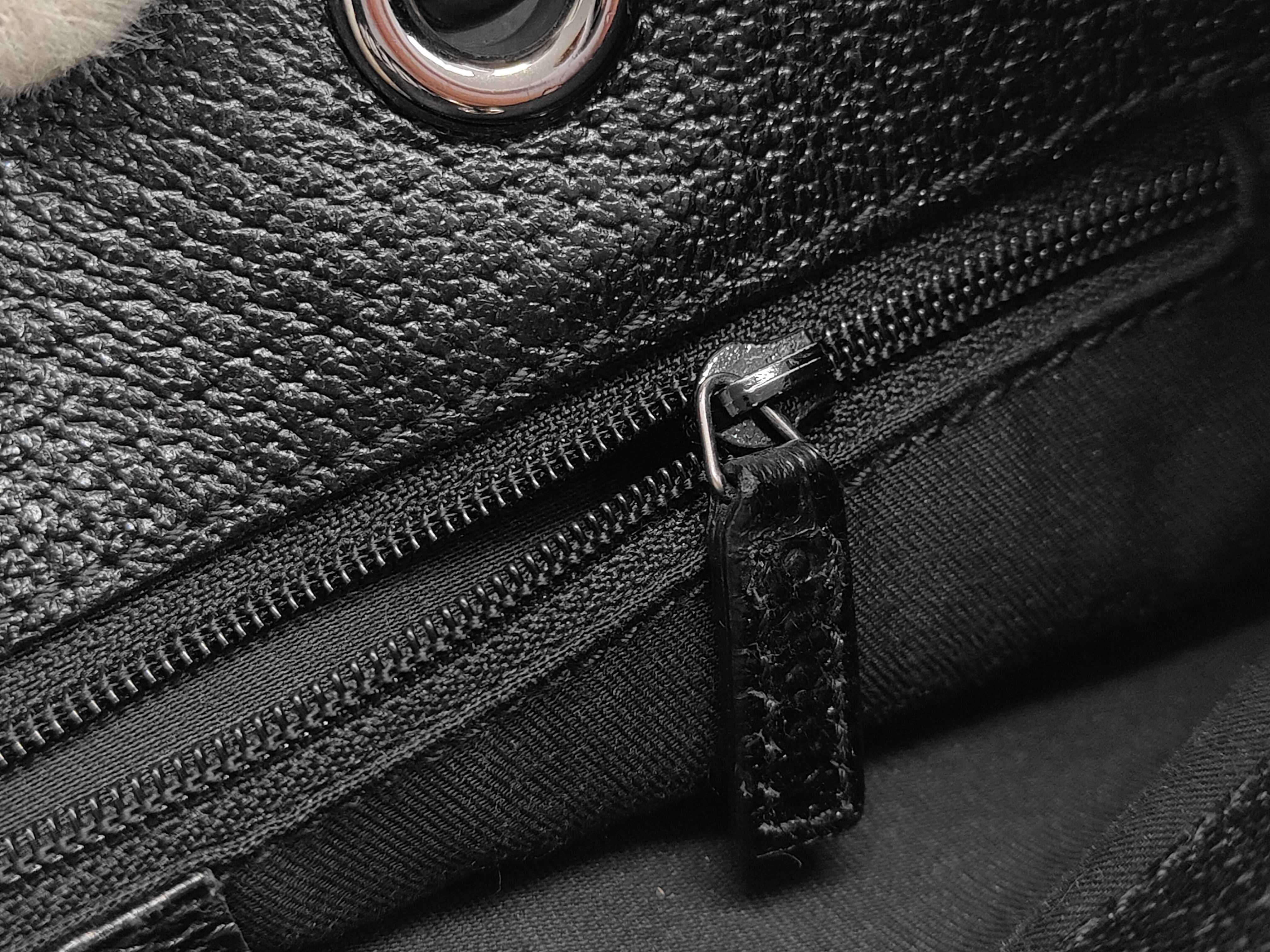 GG Canvas Tote Bag Black JP00424 Tote Bag — view 9