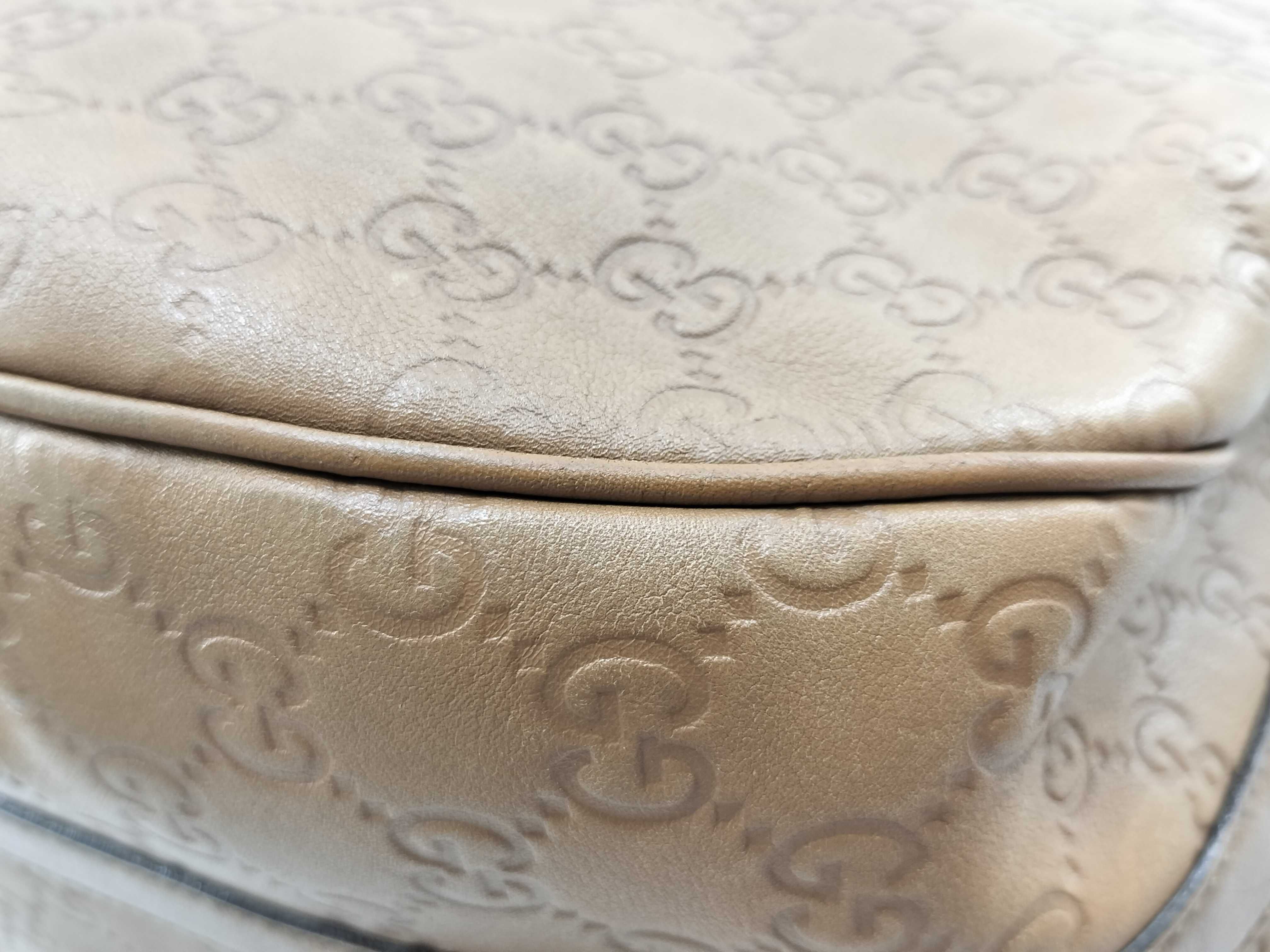 Caramel Leather Pea-Shaped Underarm Bag Shoulder Bag — view 5