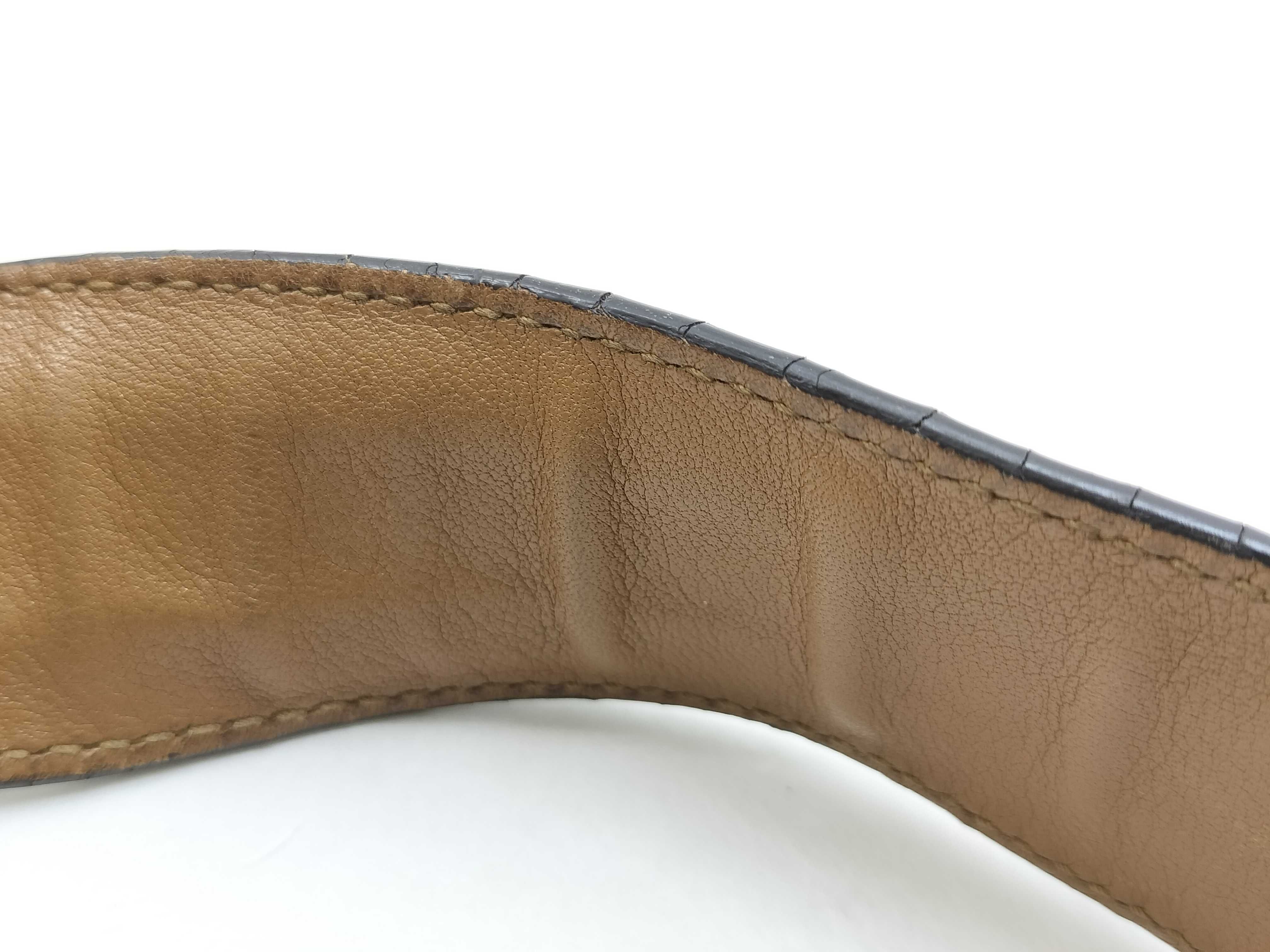 Caramel Leather Pea-Shaped Underarm Bag Shoulder Bag — view 7