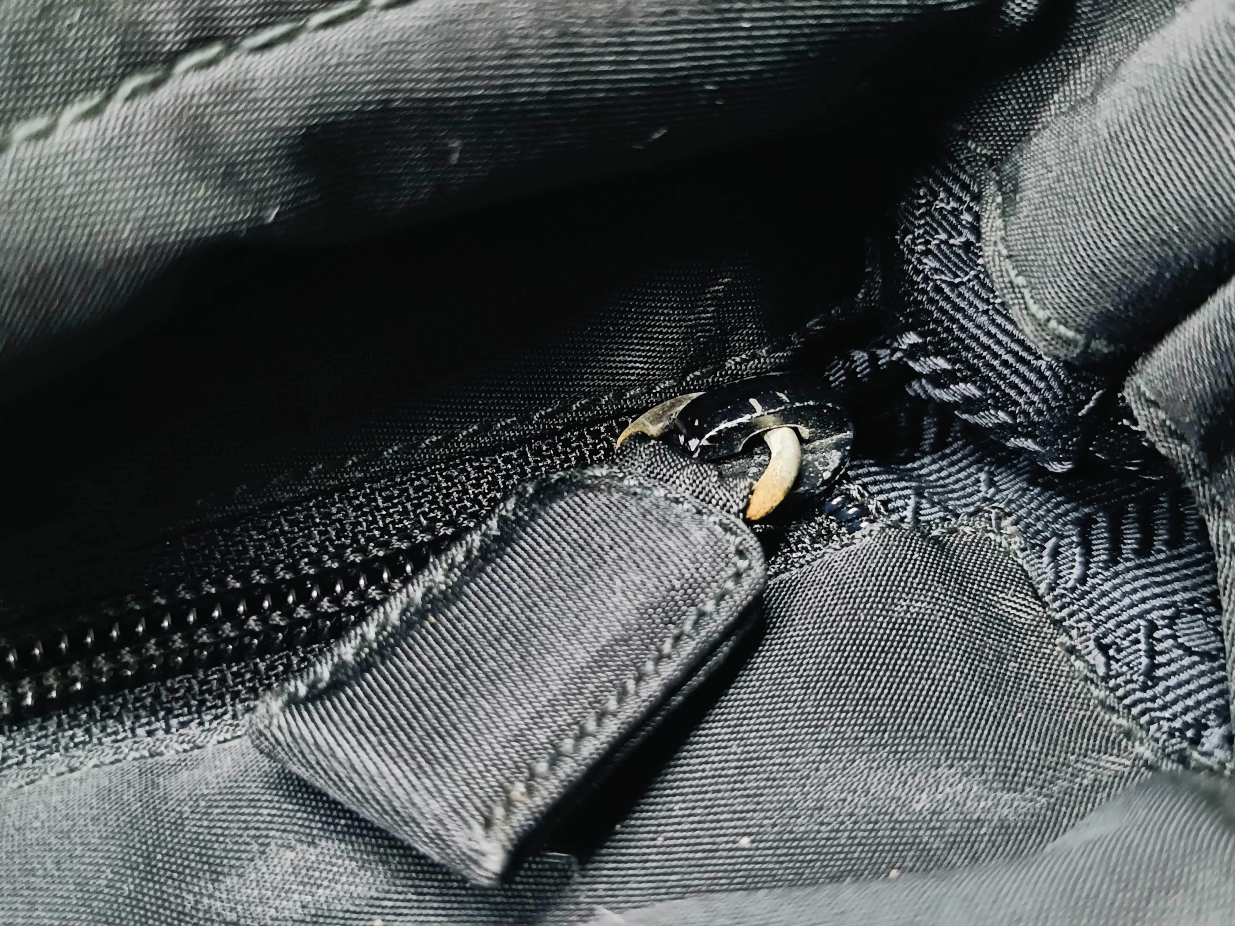 Nylon Mini Tote Bag, Black Handbag — view 6