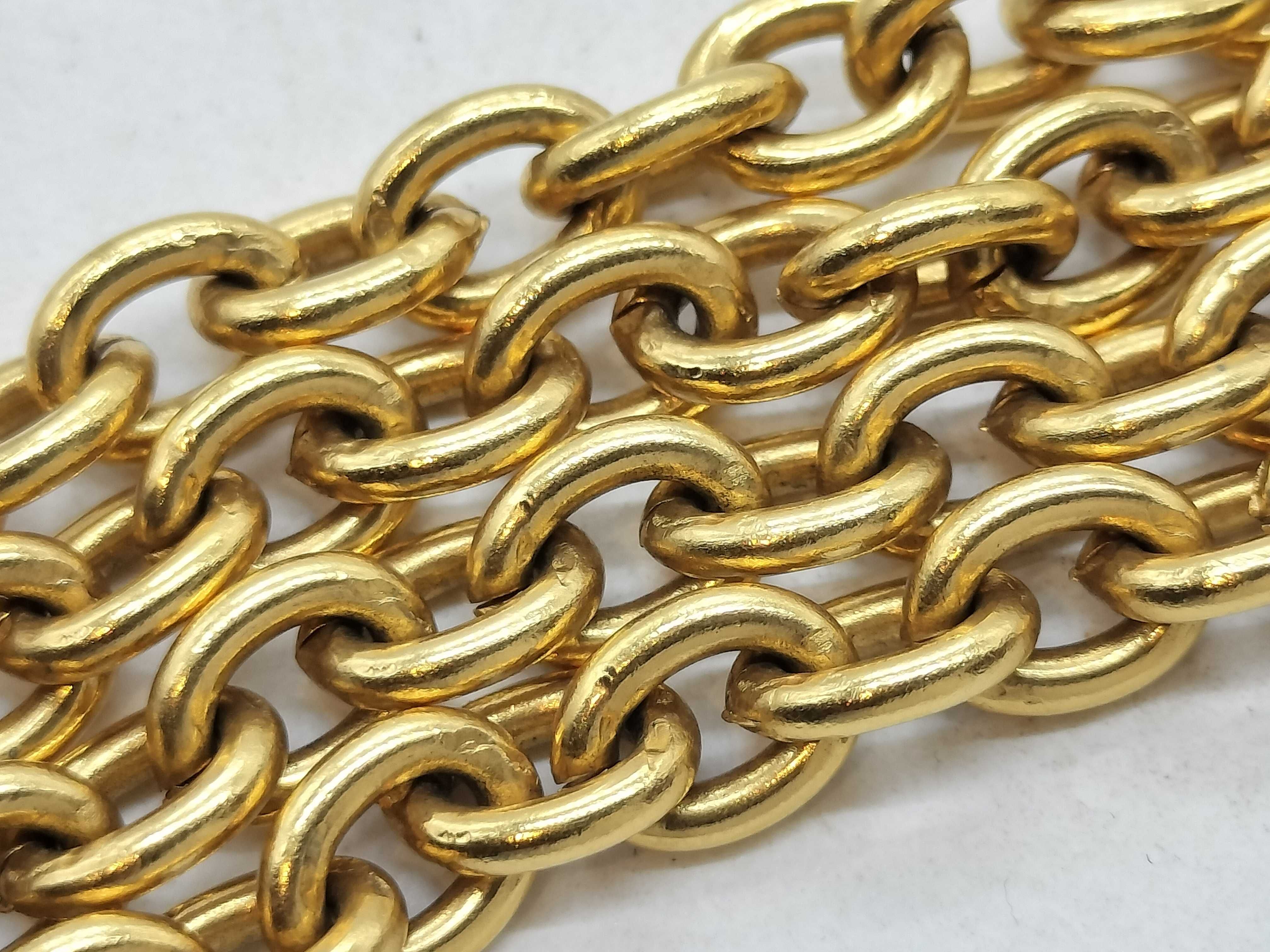 Pearl Chain Double Strand Necklace — view 7