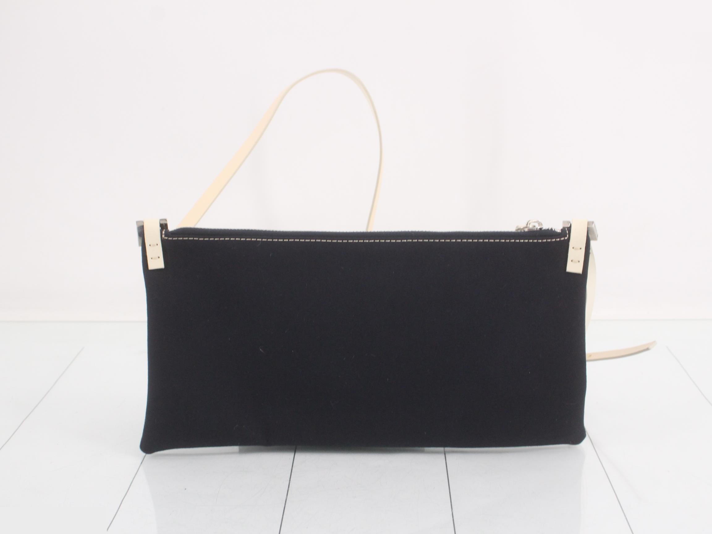 denim shoulder bag — view 2