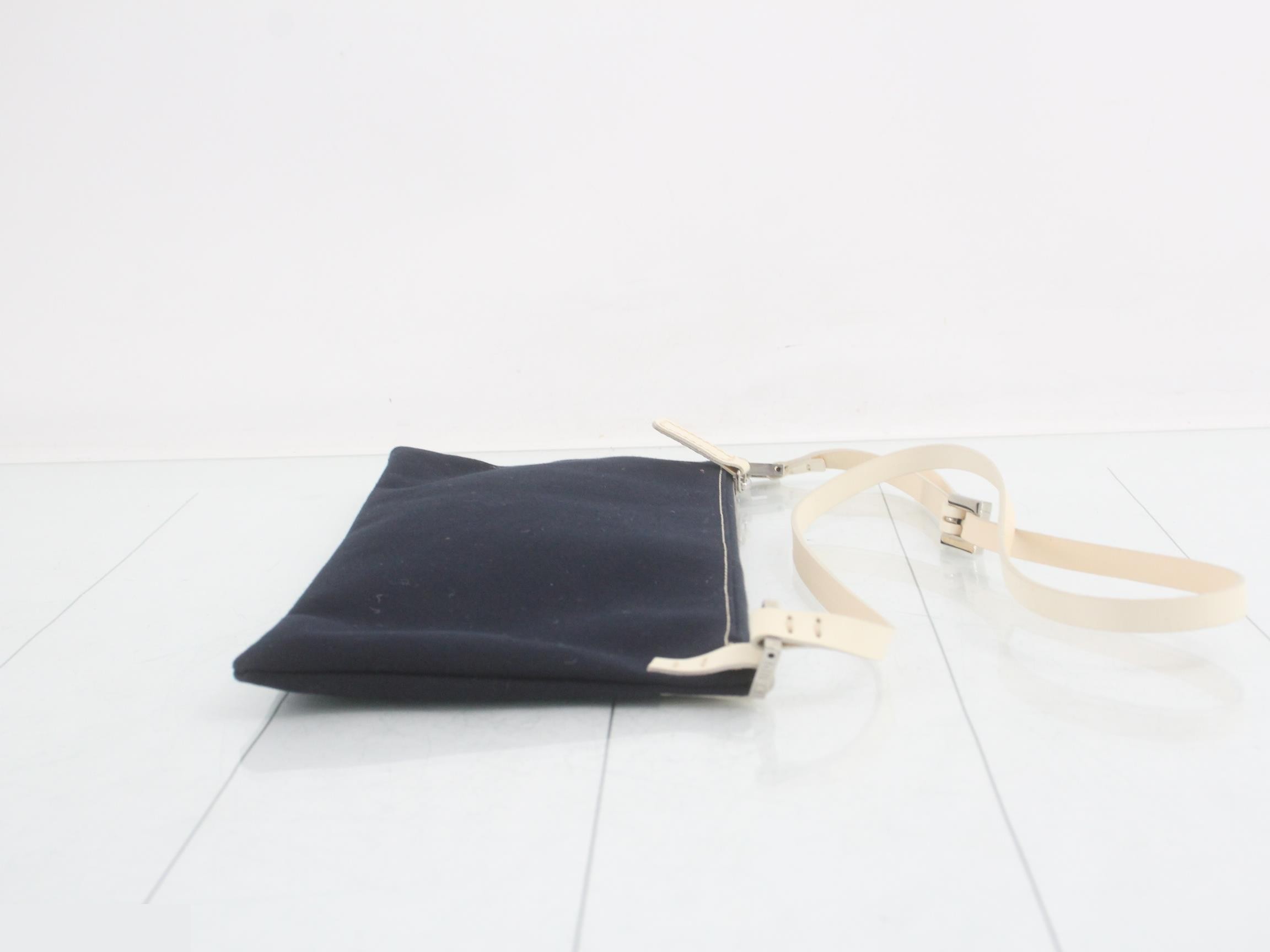 denim shoulder bag — view 3
