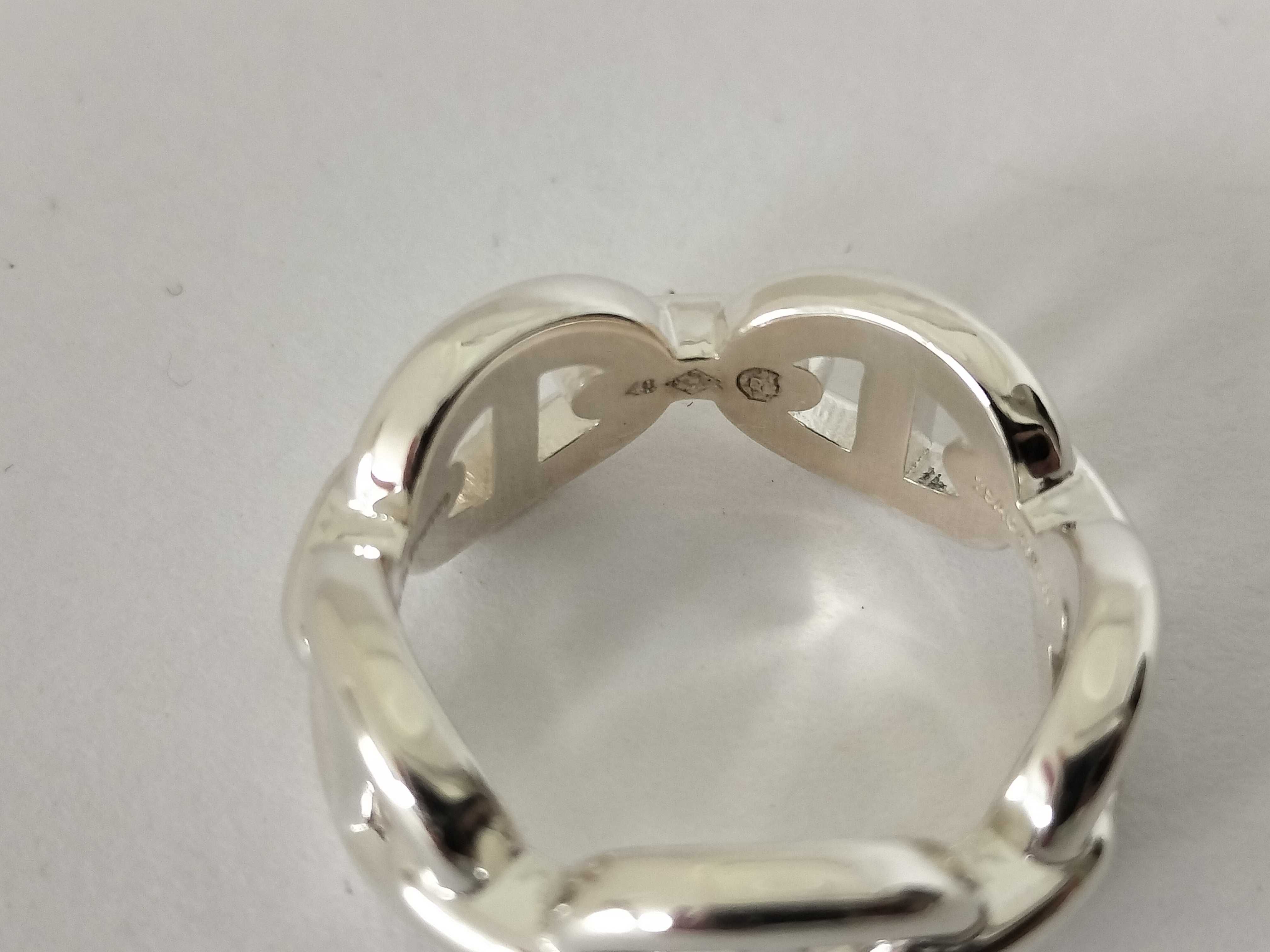Chaine d'Ancre motif ring, Ag925 ring — view 6