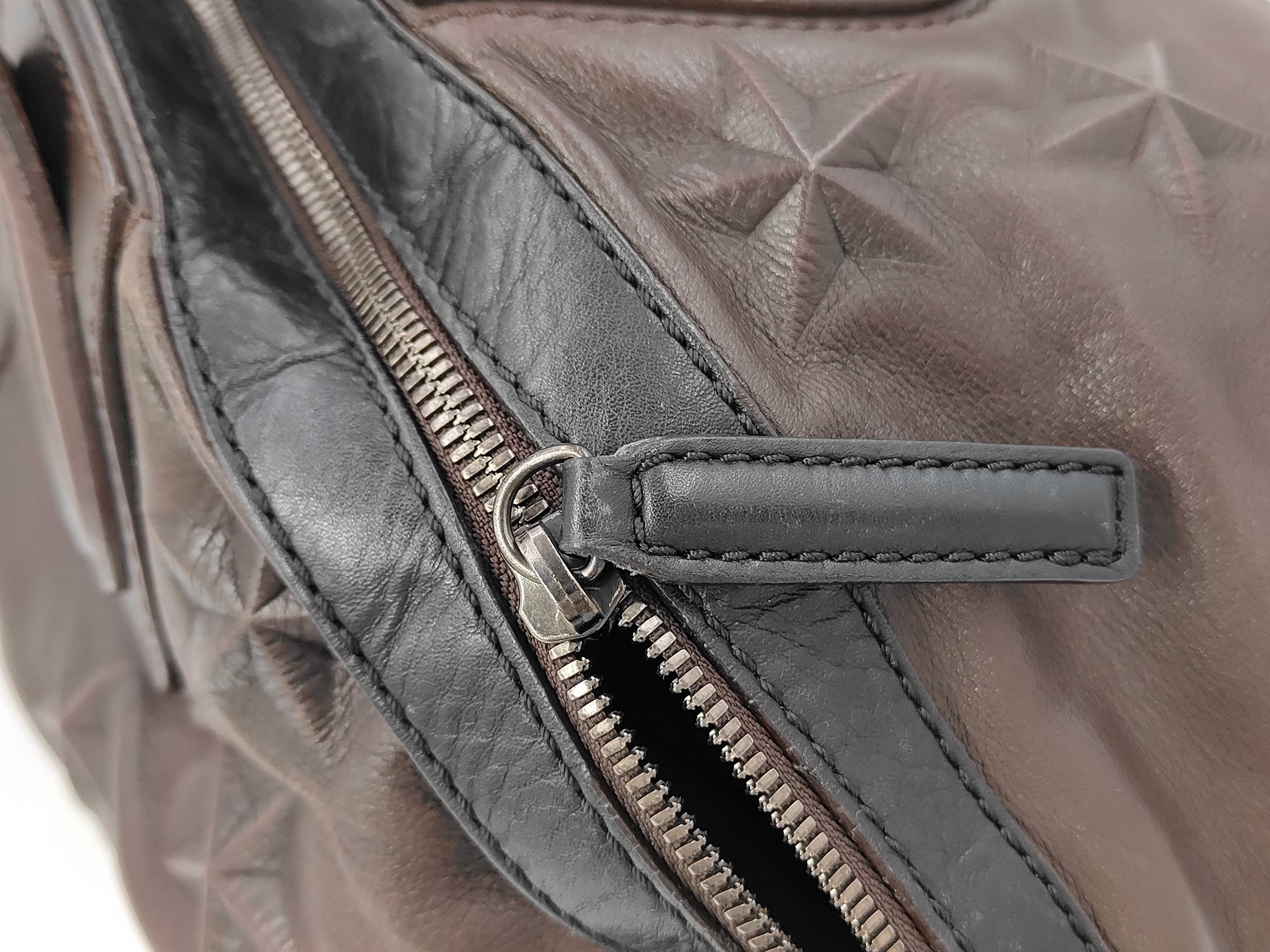 Nightingale Star Pattern Shoulder Bag Brown Handbag — view 8