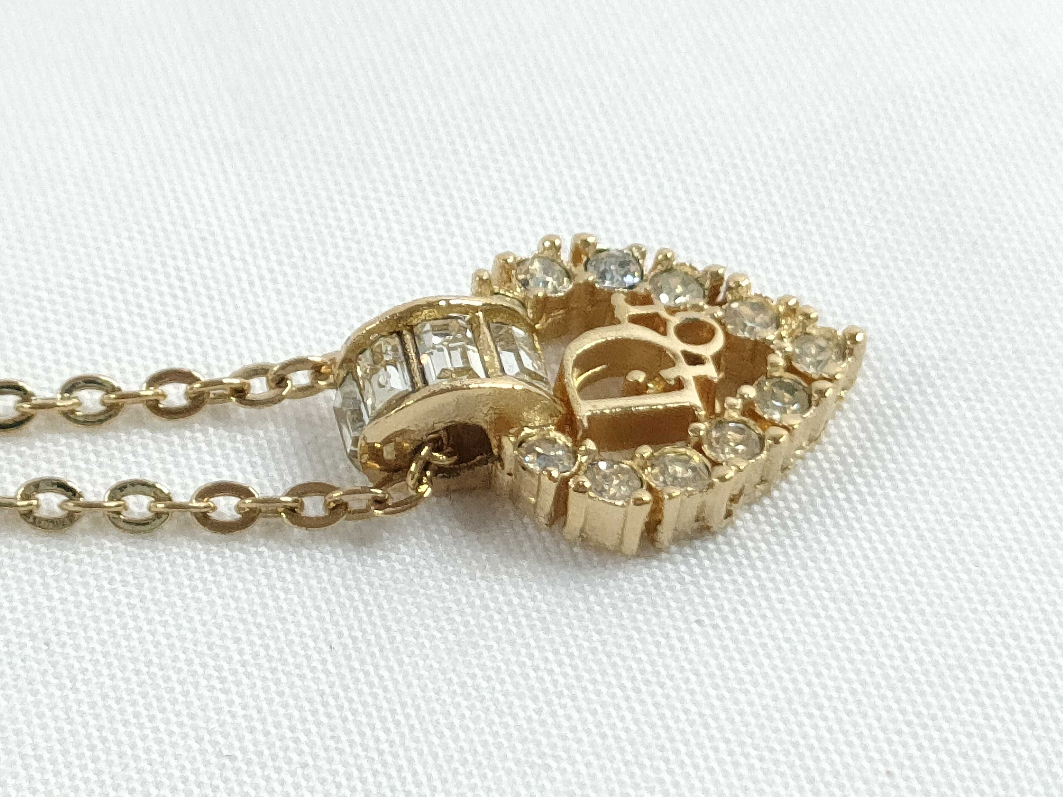 Trotter Rhinestone Necklace — view 4