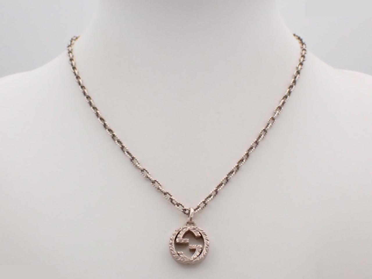 Interlocking G Necklace, SV925 / 17.7g, Chain approx. 45cm — view 3