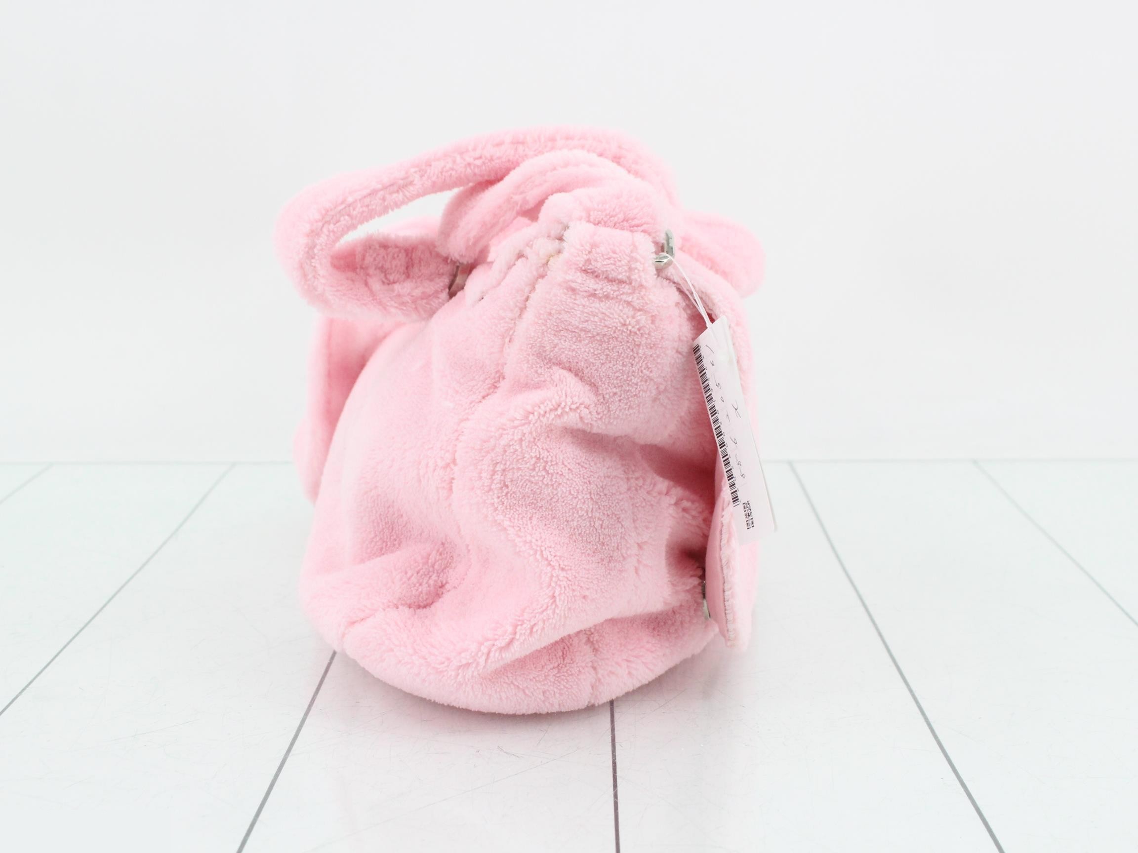Coco Mark Terry Cloth Novelty Shoulder Bag — view 4