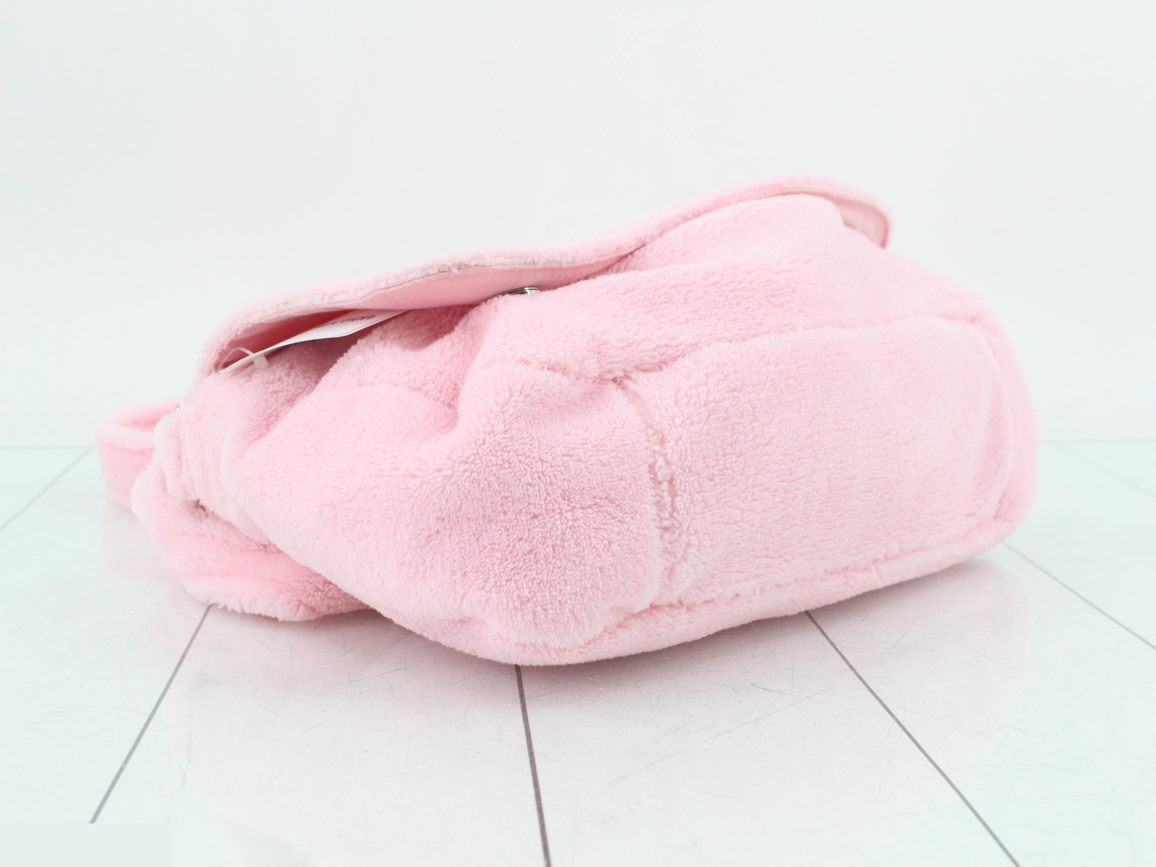 Coco Mark Terry Cloth Novelty Shoulder Bag — view 5