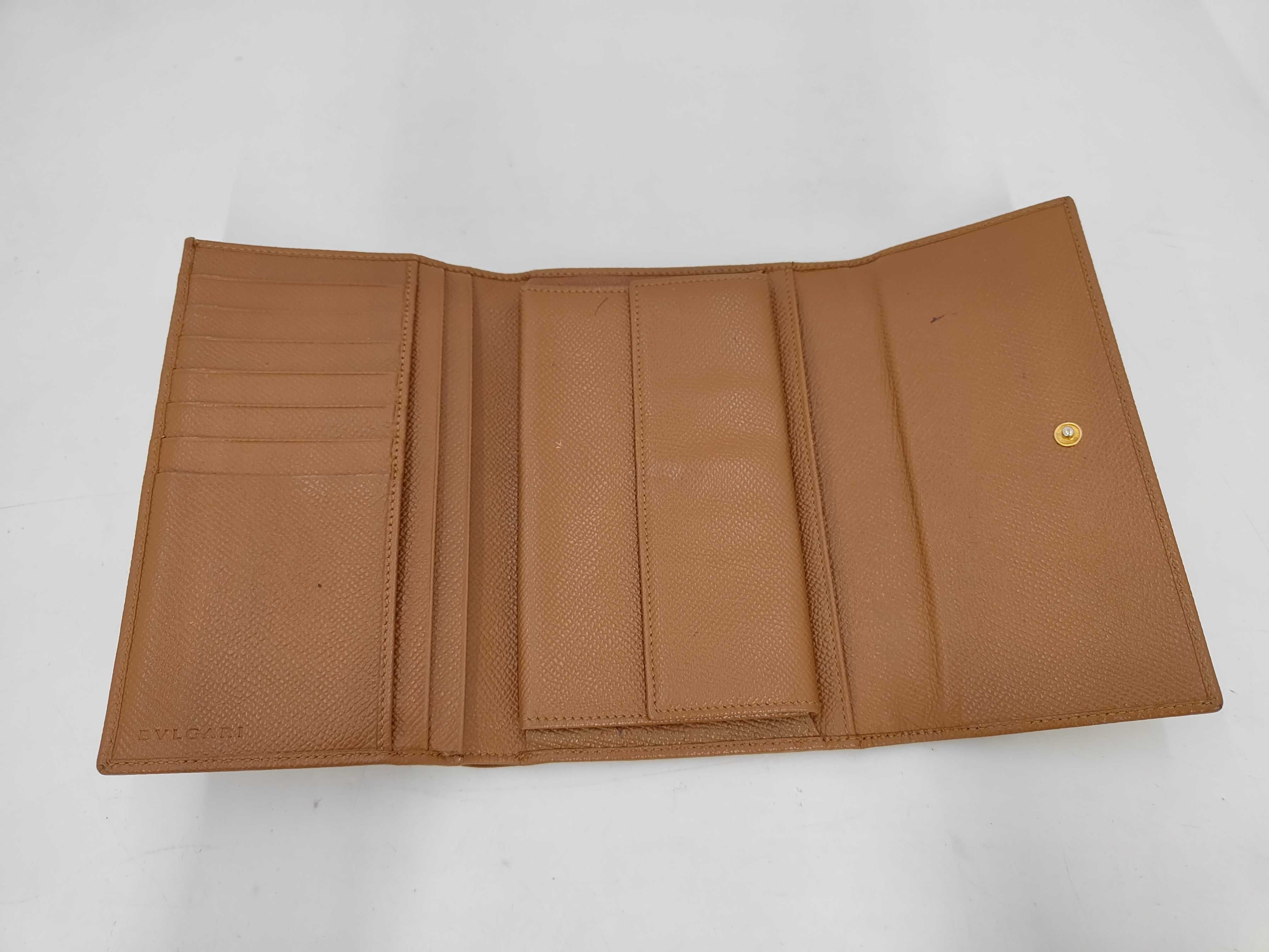 B.zero1 Brown Bi-fold Wallet — view 6