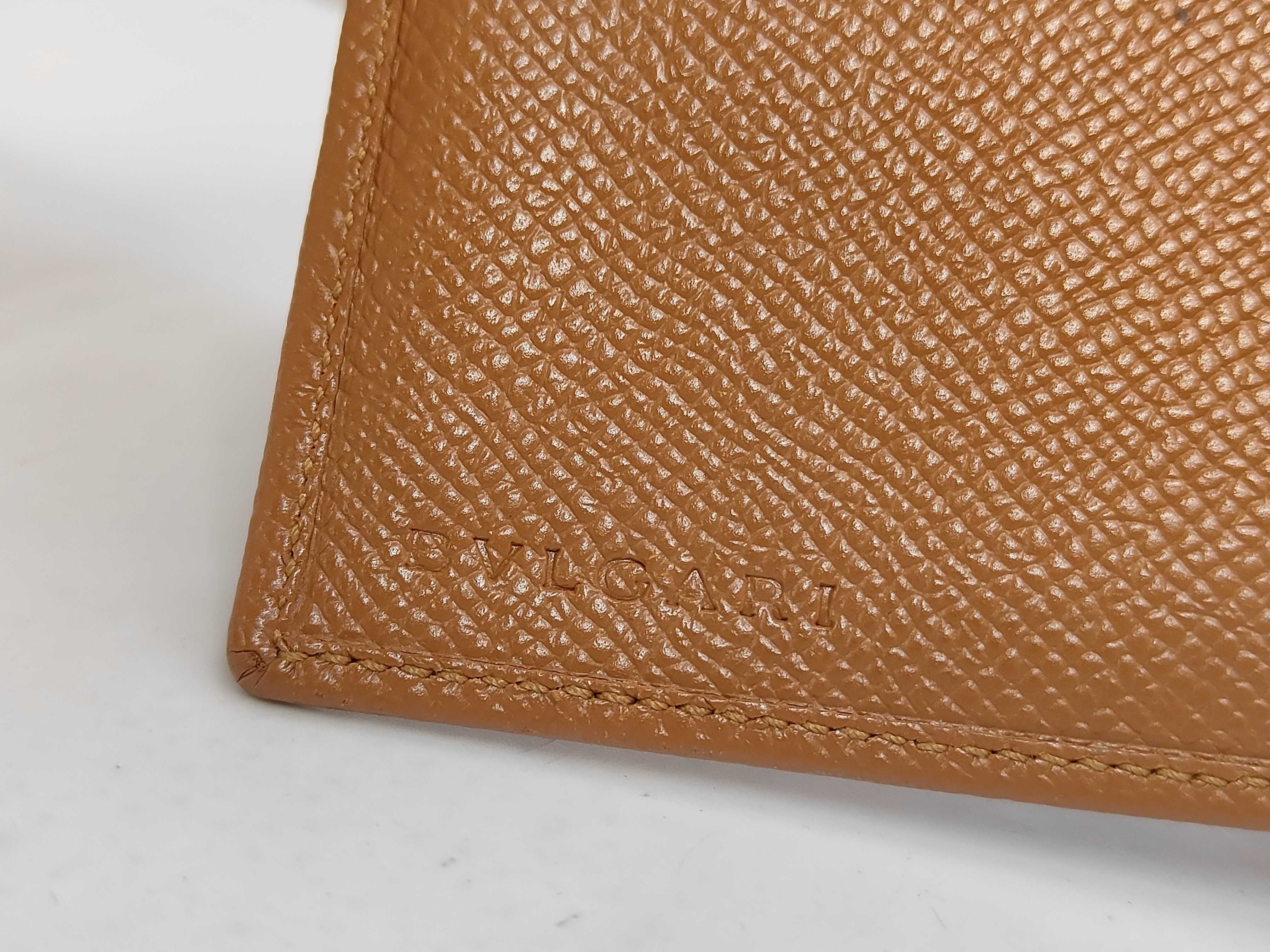 B.zero1 Brown Bi-fold Wallet — view 7