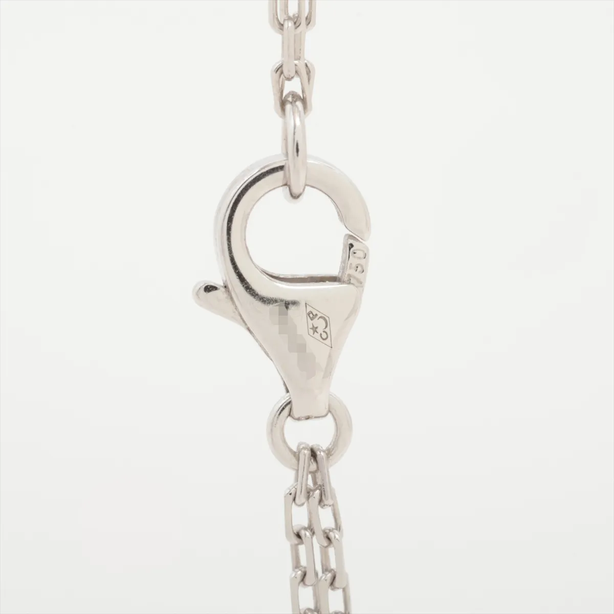 Love Circle 2-Piece Diamond Necklace, 750 (WG), 6.4g, FOO150 — view 3
